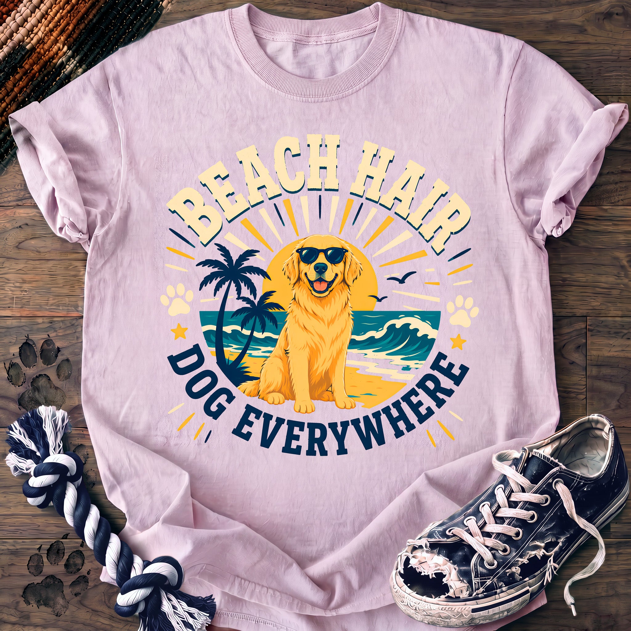 PAWSSION CLUB t-shirt in Blossom color - SKU PC-014