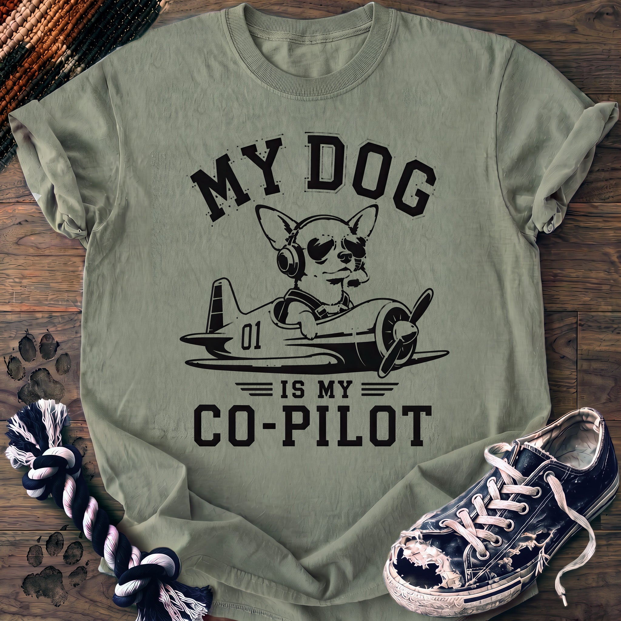 PAWSSION CLUB t-shirt in Bay color - SKU PC-0151
