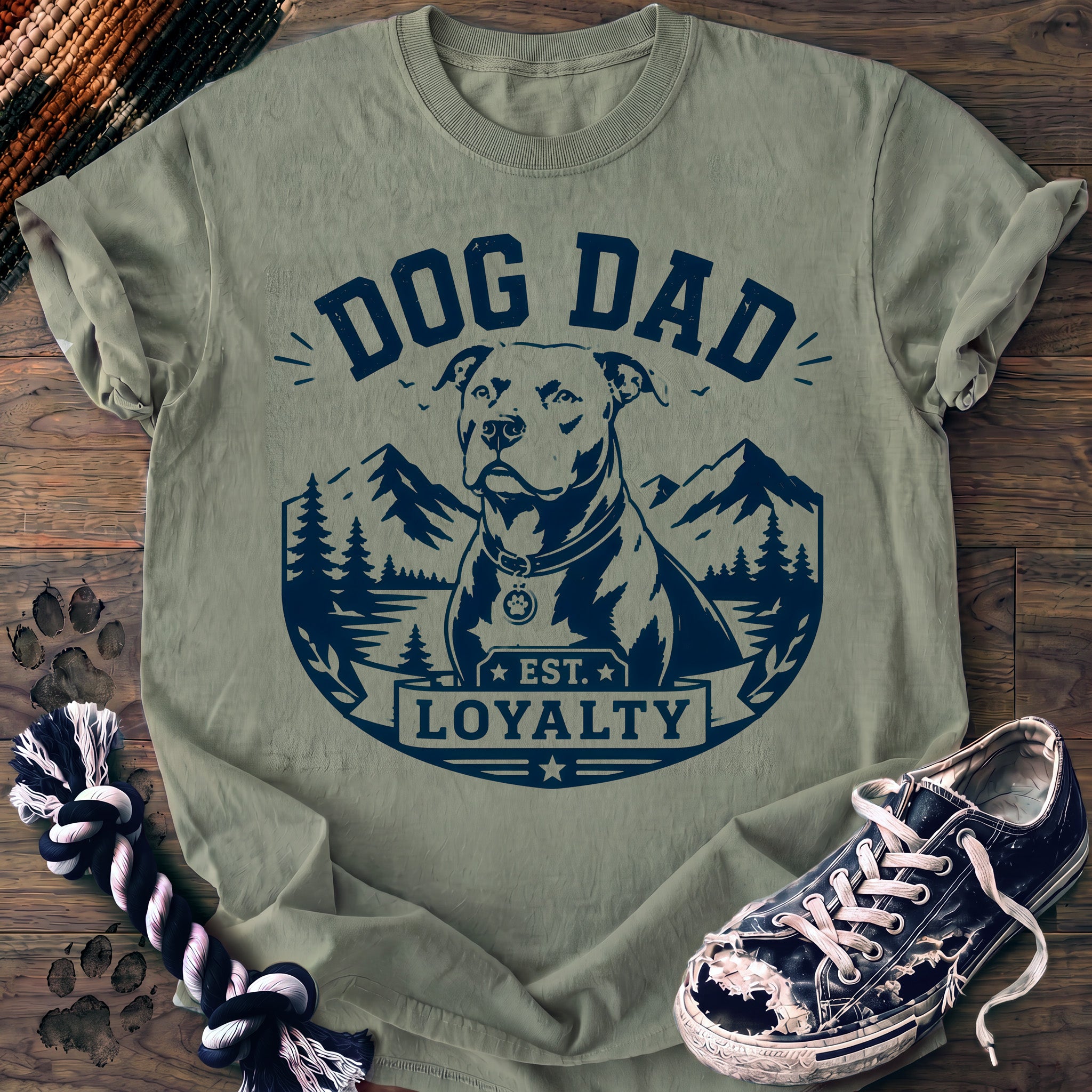 PAWSSION CLUB t-shirt in Bay color - SKU PC-0152