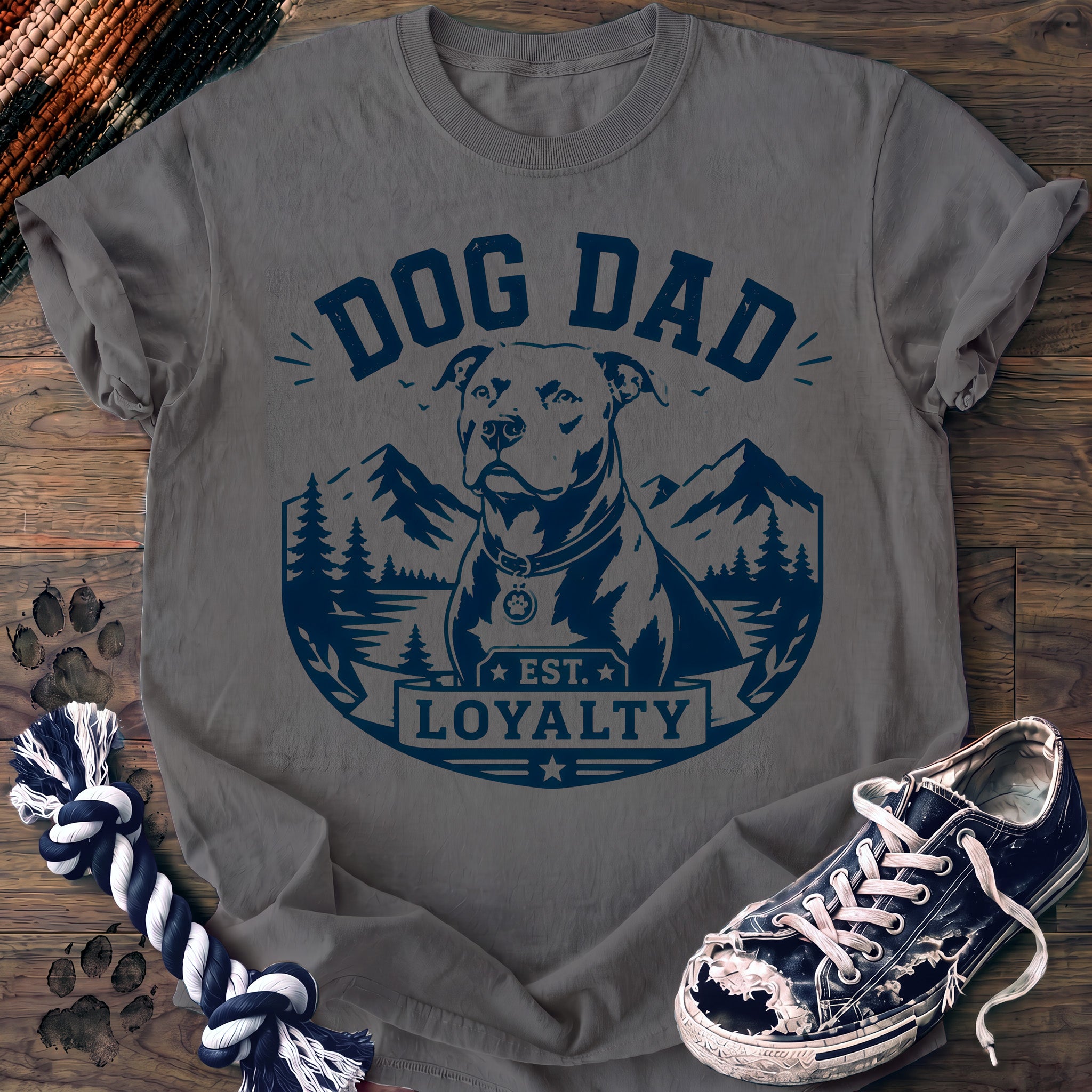 PAWSSION CLUB t-shirt in Grey color - SKU PC-0152
