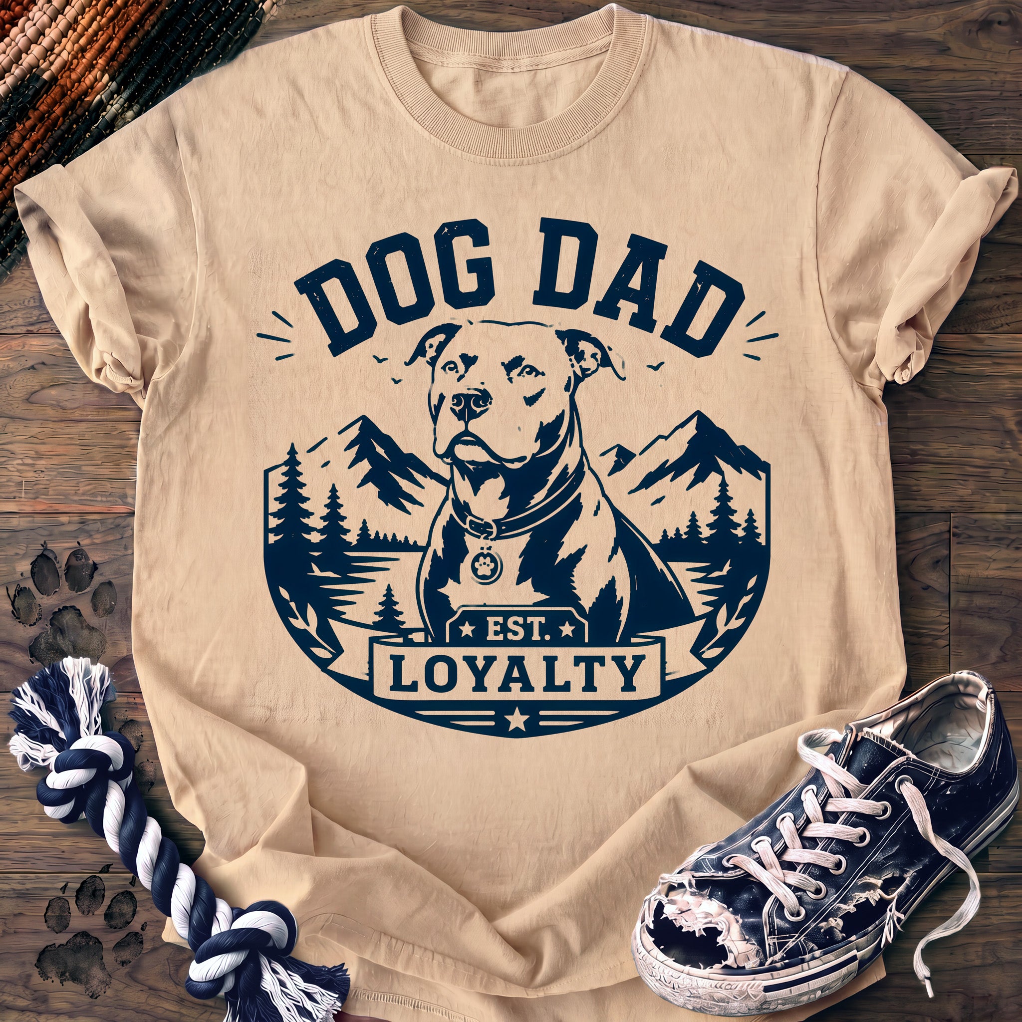 PAWSSION CLUB t-shirt in Ivory color - SKU PC-0152