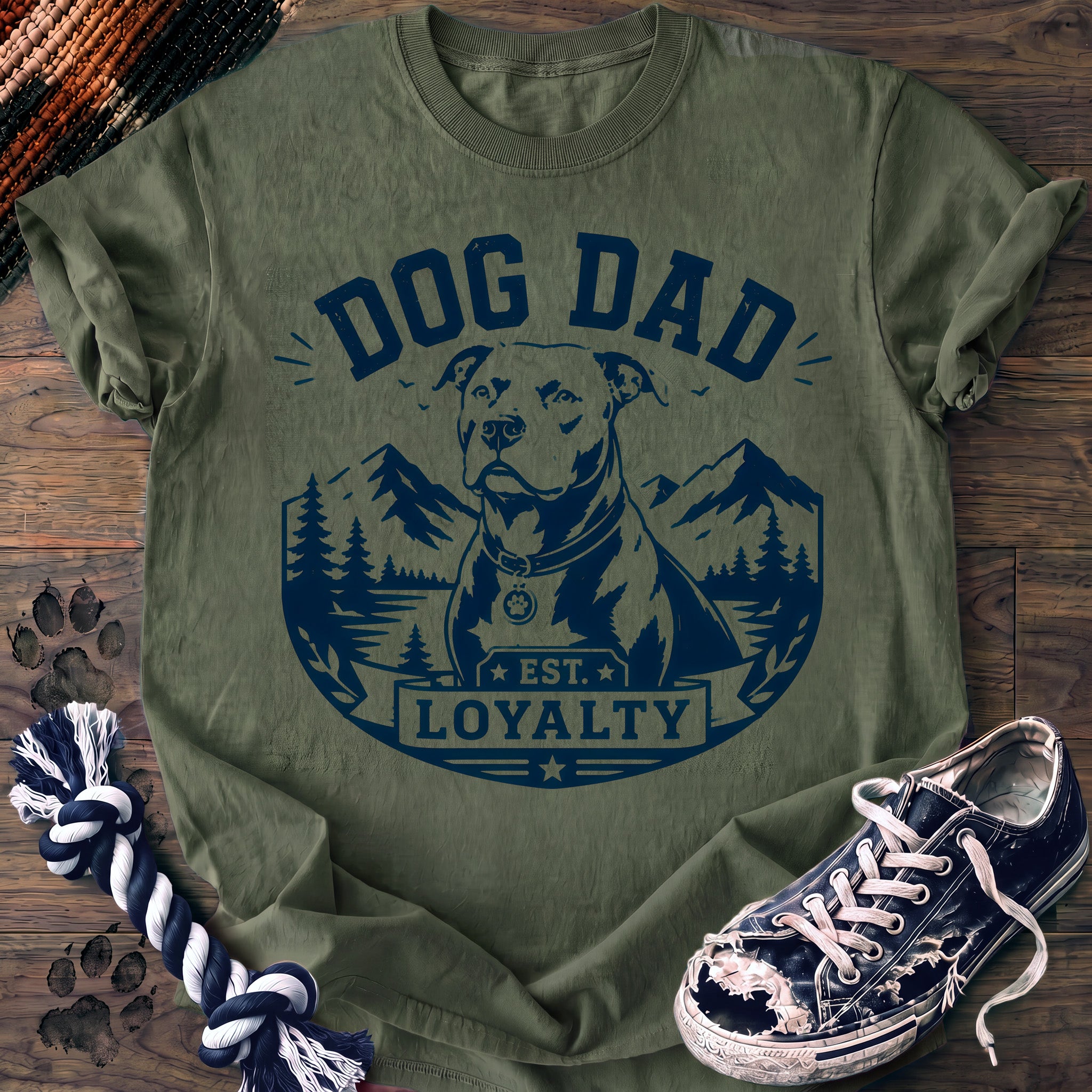 PAWSSION CLUB t-shirt in LightGreen color - SKU PC-0152