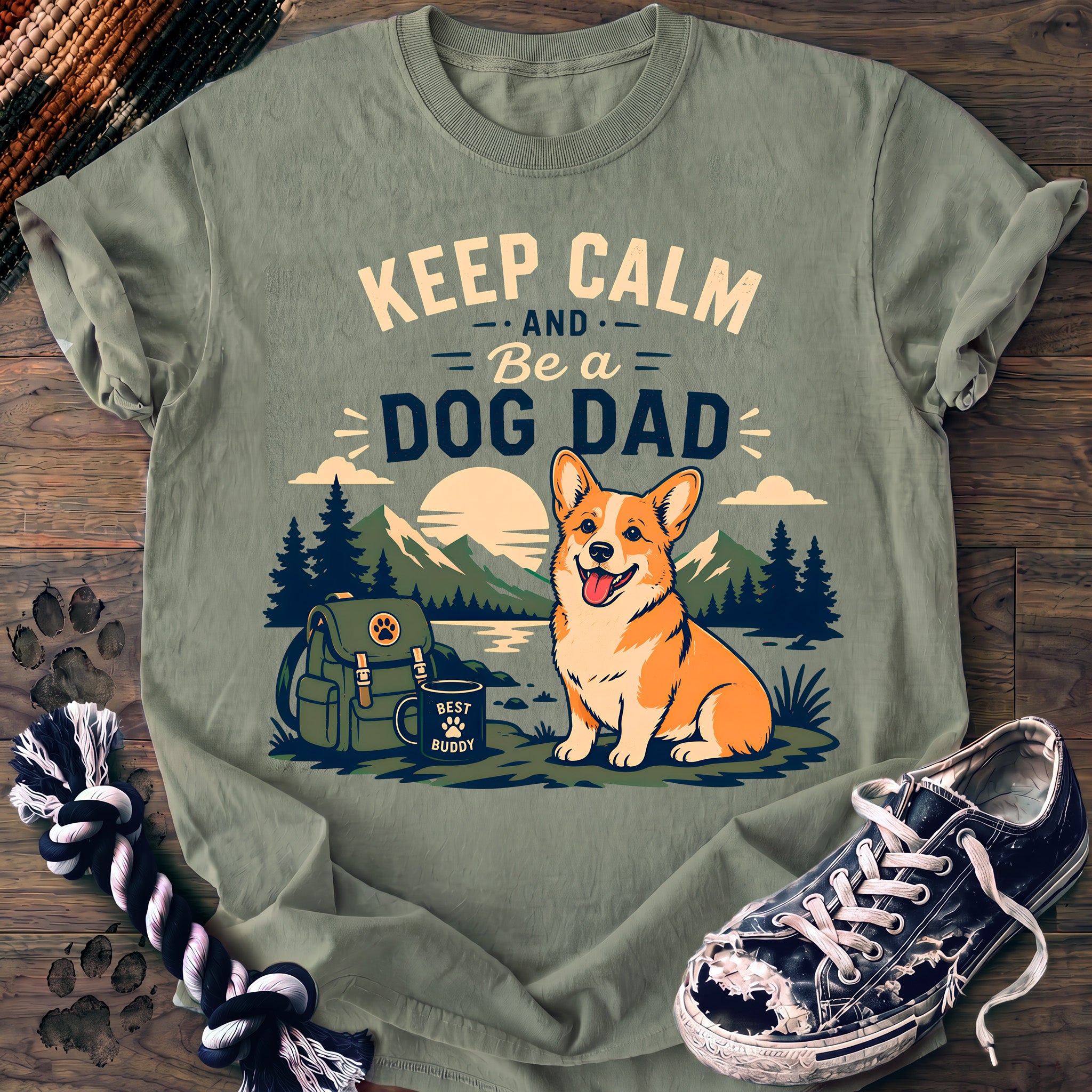 PAWSSION CLUB t-shirt in Bay color - SKU PC-0153