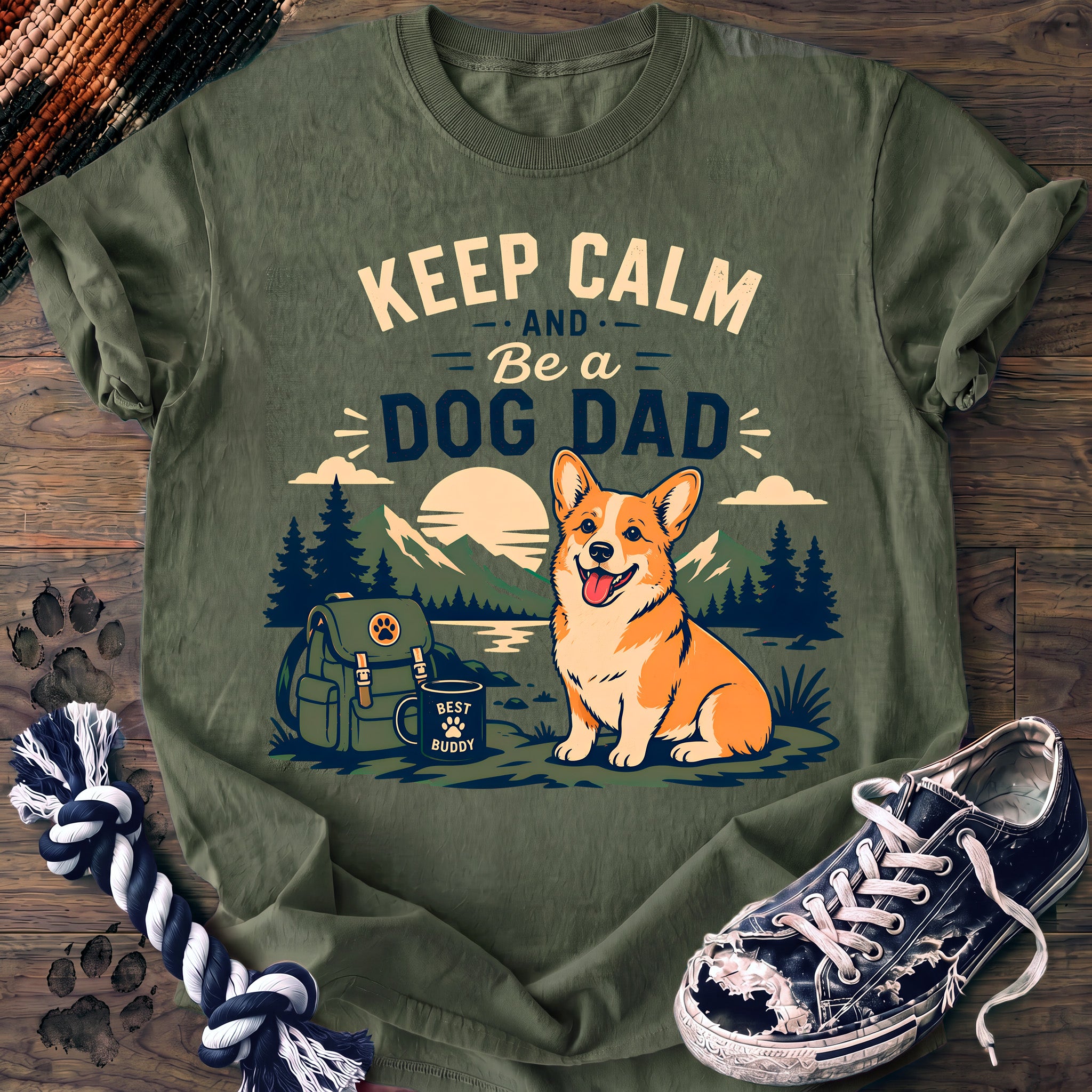 PAWSSION CLUB t-shirt in LightGreen color - SKU PC-0153