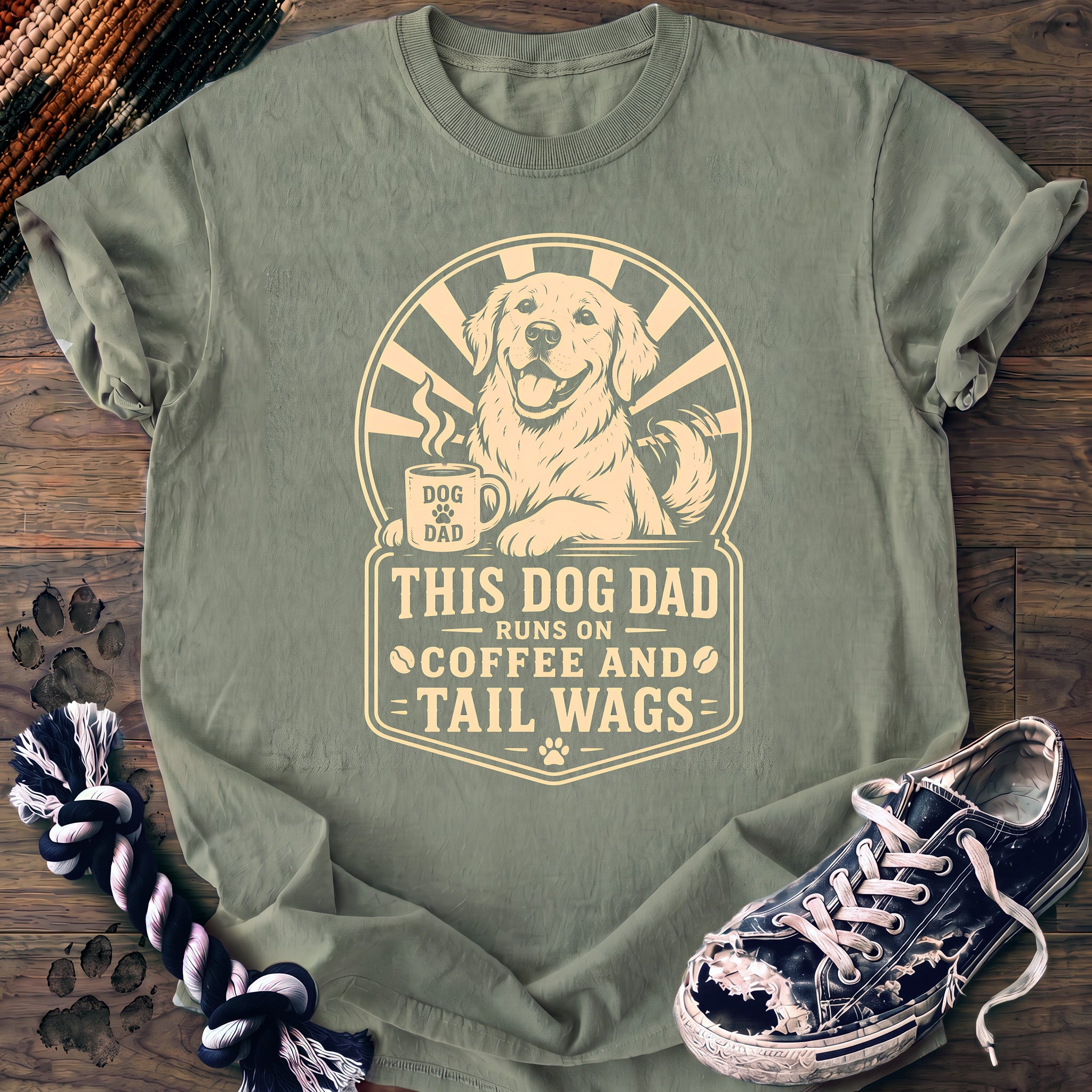 PAWSSION CLUB t-shirt in Bay color - SKU PC-0155