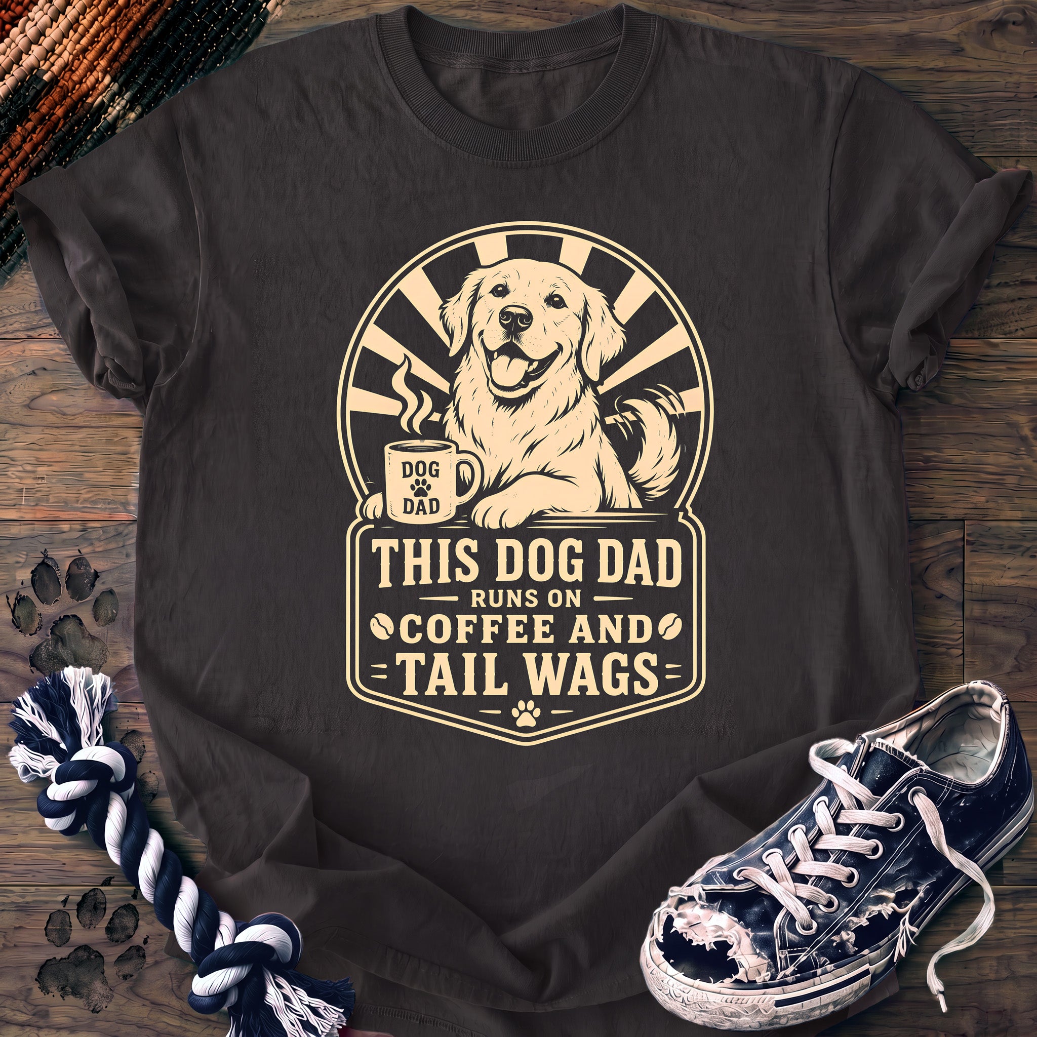 PAWSSION CLUB t-shirt in Graphite color - SKU PC-0155