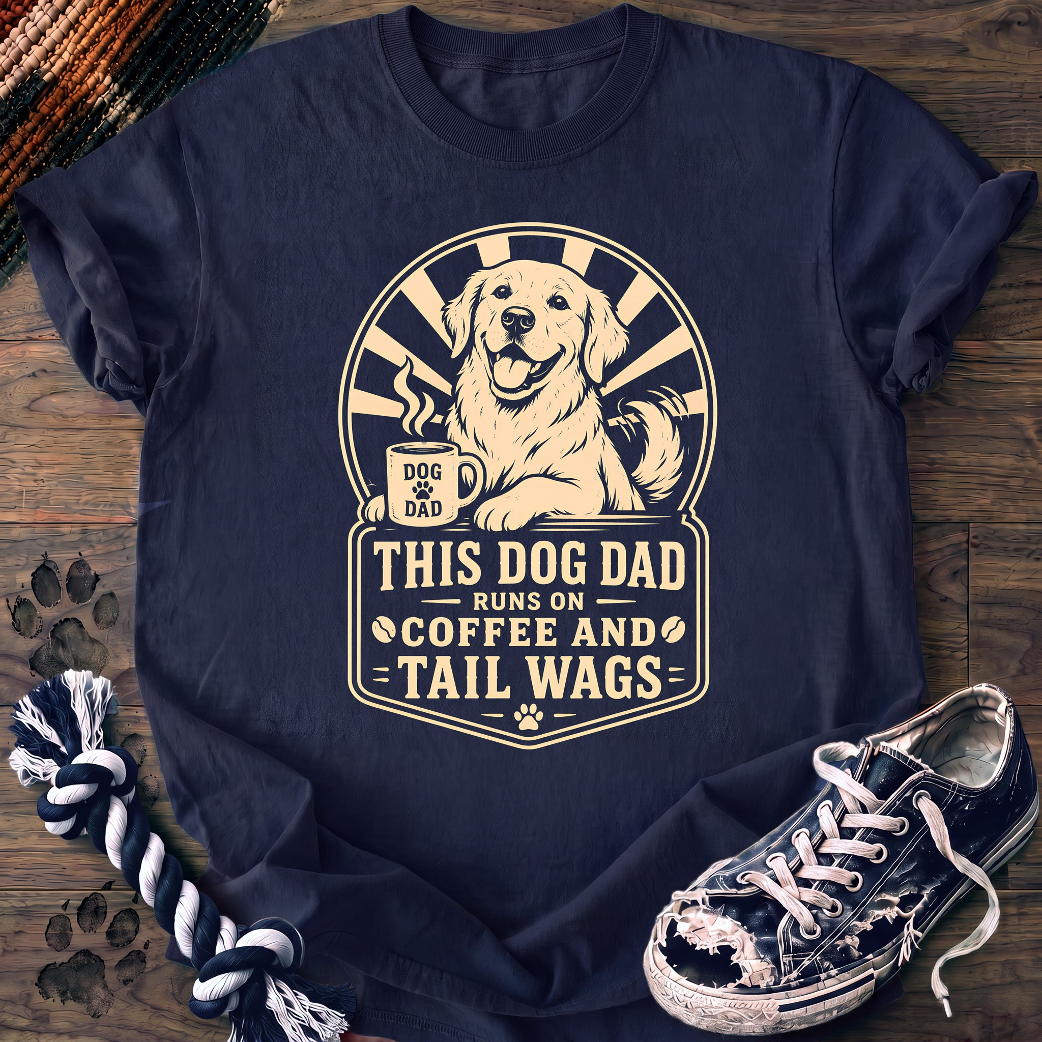 PAWSSION CLUB t-shirt in Navy color - SKU PC-0155