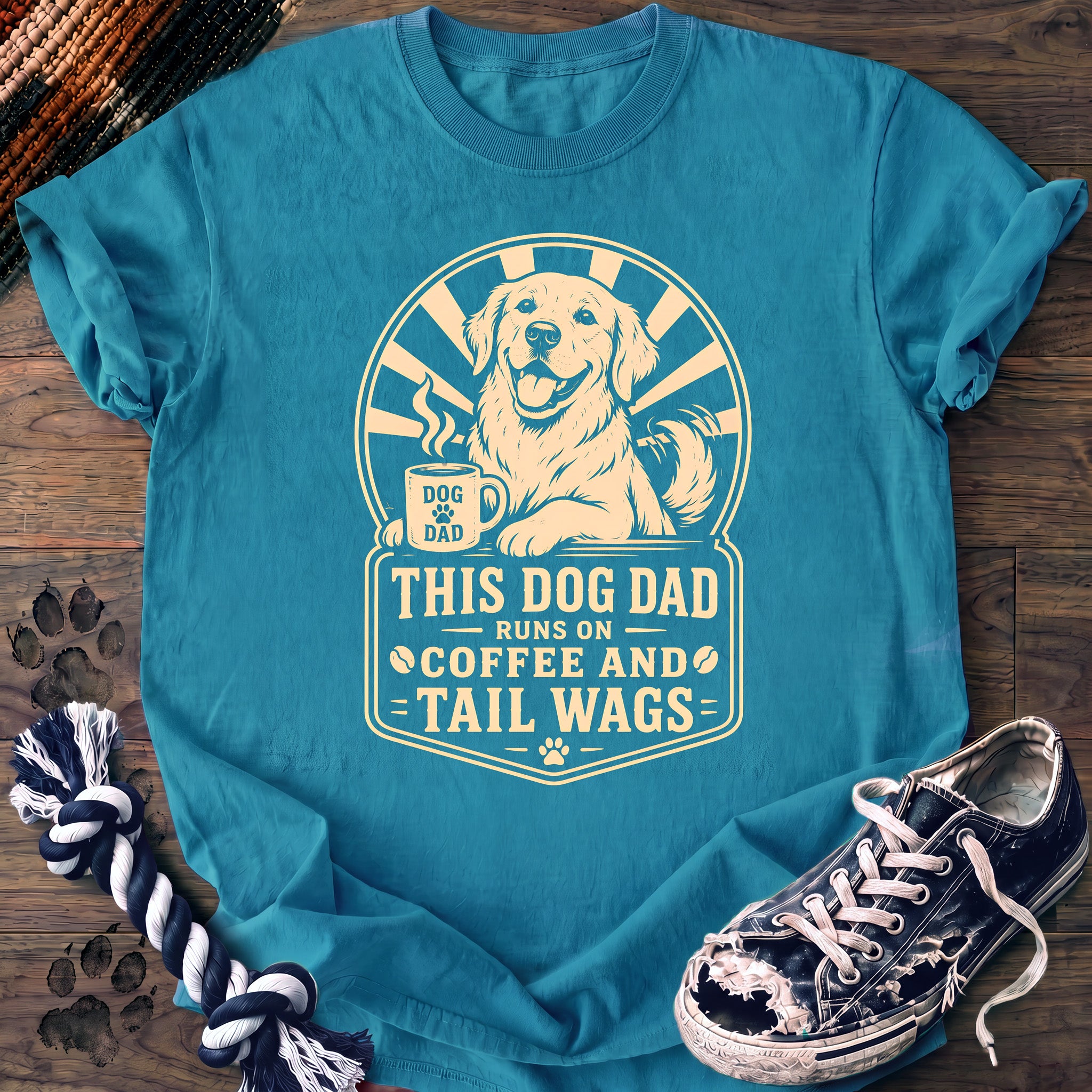 PAWSSION CLUB t-shirt in Sapphire color - SKU PC-0155