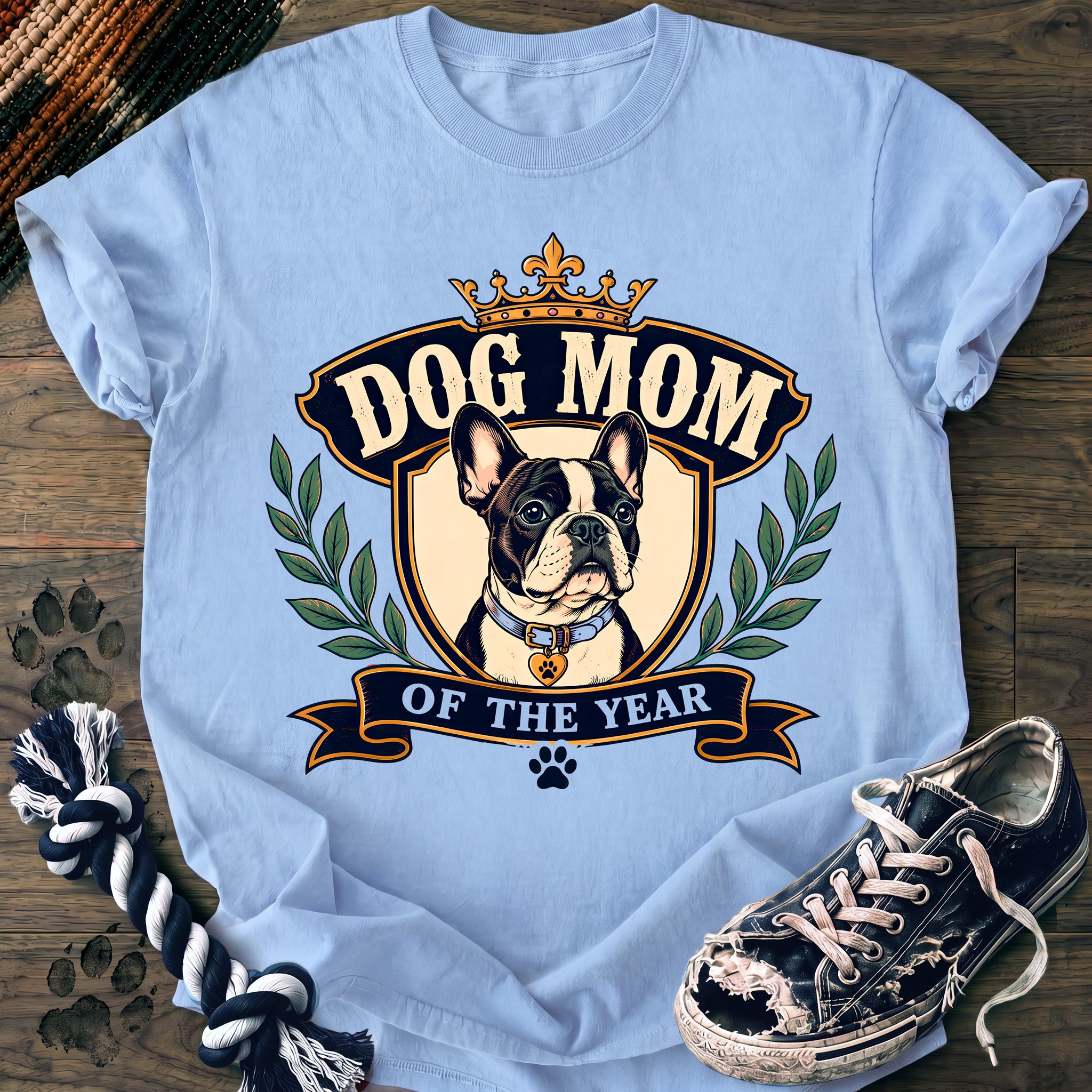 PAWSSION CLUB t-shirt in Chambray color - SKU PC-0156