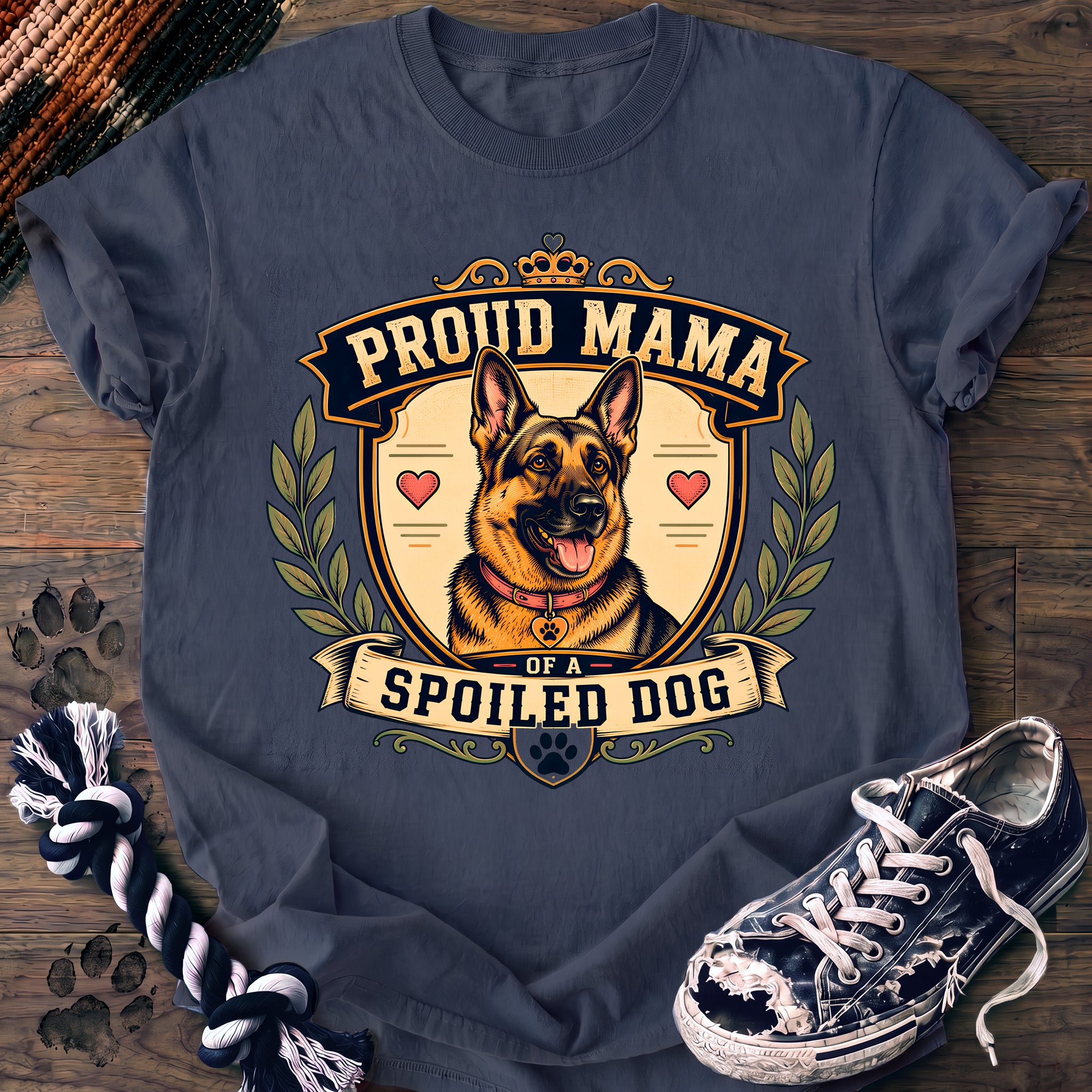 PAWSSION CLUB t-shirt in BlueJean color - SKU PC-0160