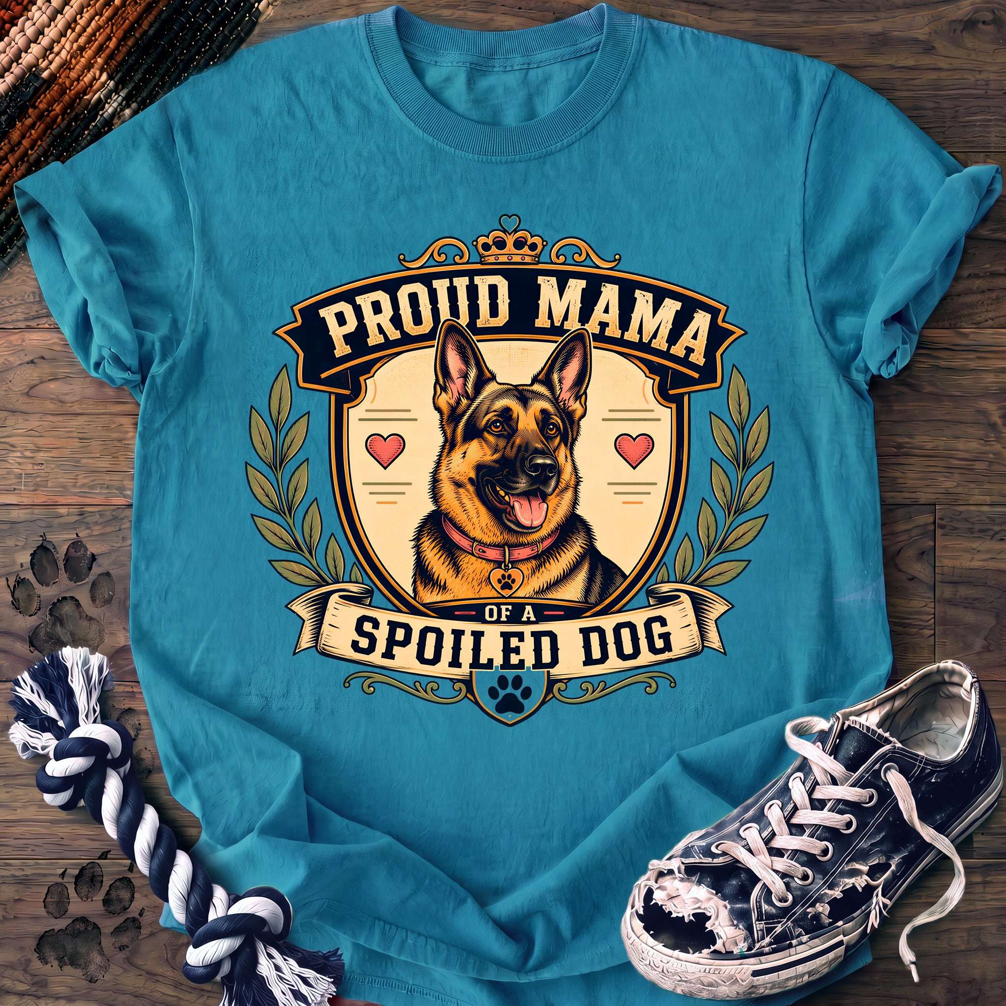 PAWSSION CLUB t-shirt in Sapphire color - SKU PC-0160