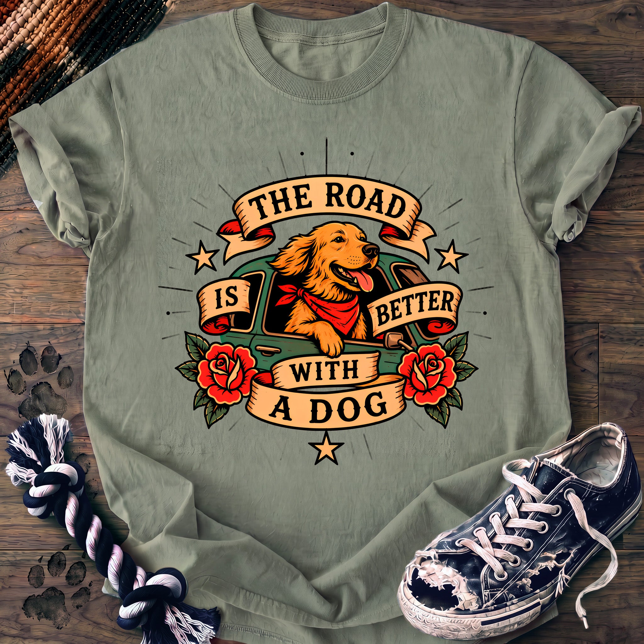 PAWSSION CLUB t-shirt in Bay color - SKU PC-0166
