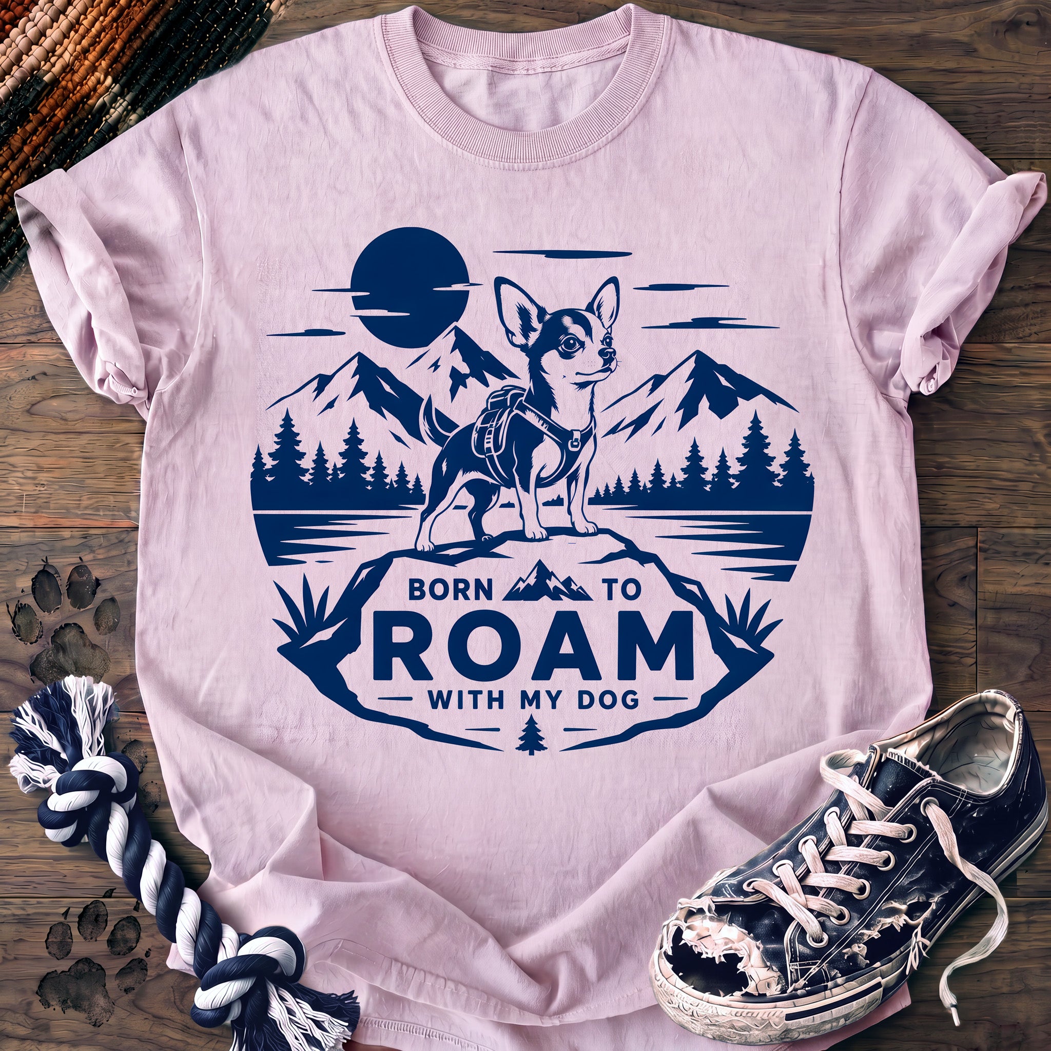 PAWSSION CLUB t-shirt in Blossom color - SKU PC-0168