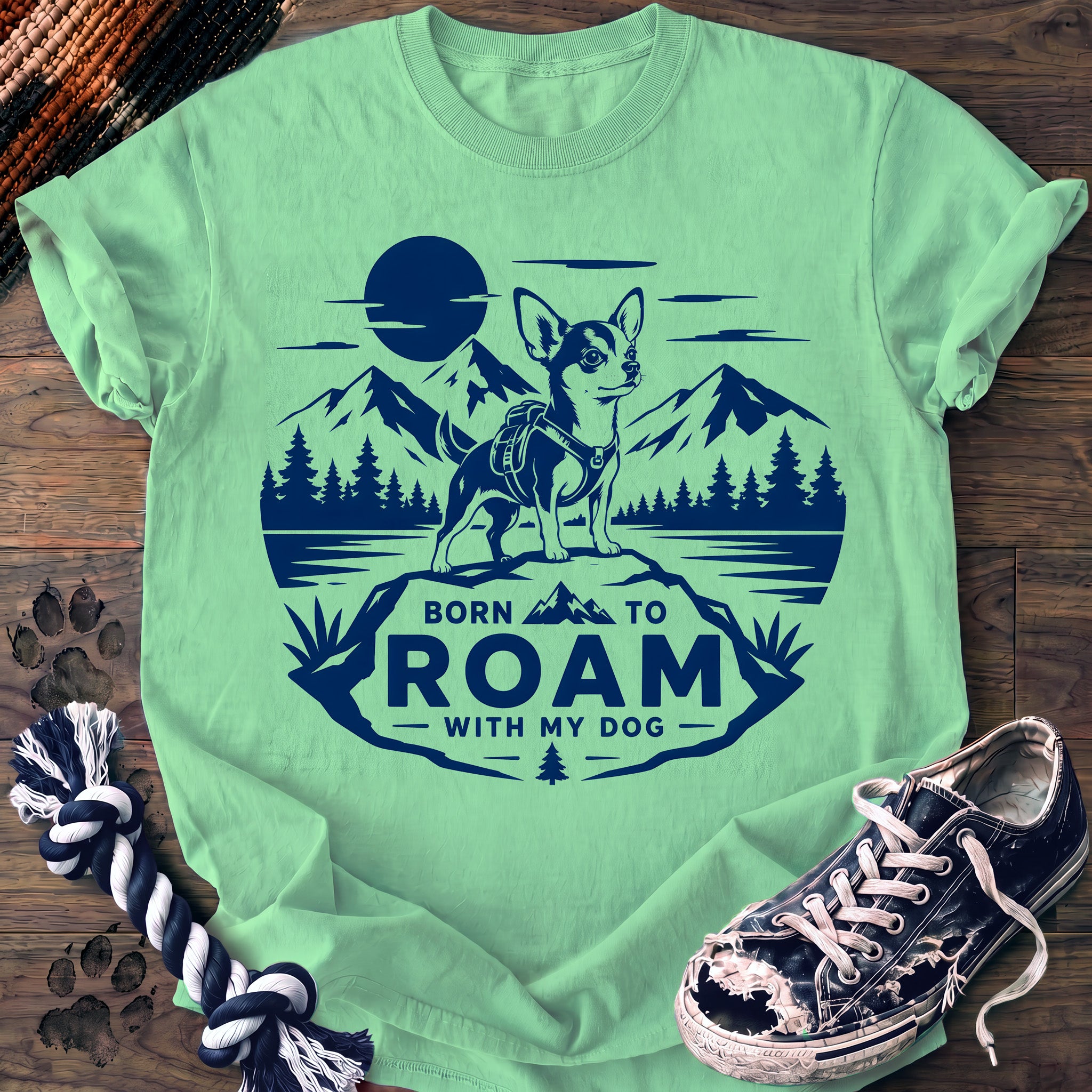 PAWSSION CLUB t-shirt in IslandReef color - SKU PC-0168