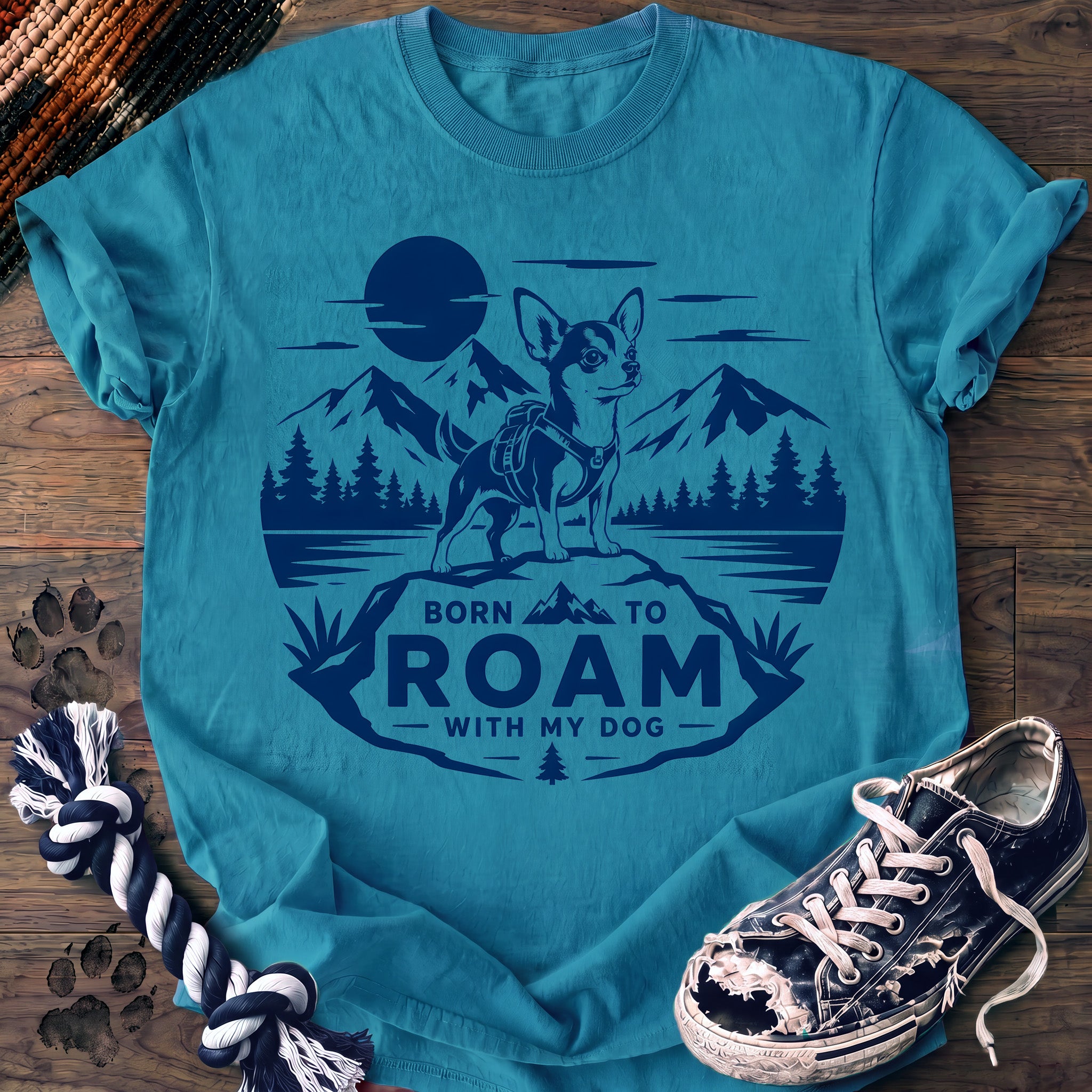 PAWSSION CLUB t-shirt in Sapphire color - SKU PC-0168