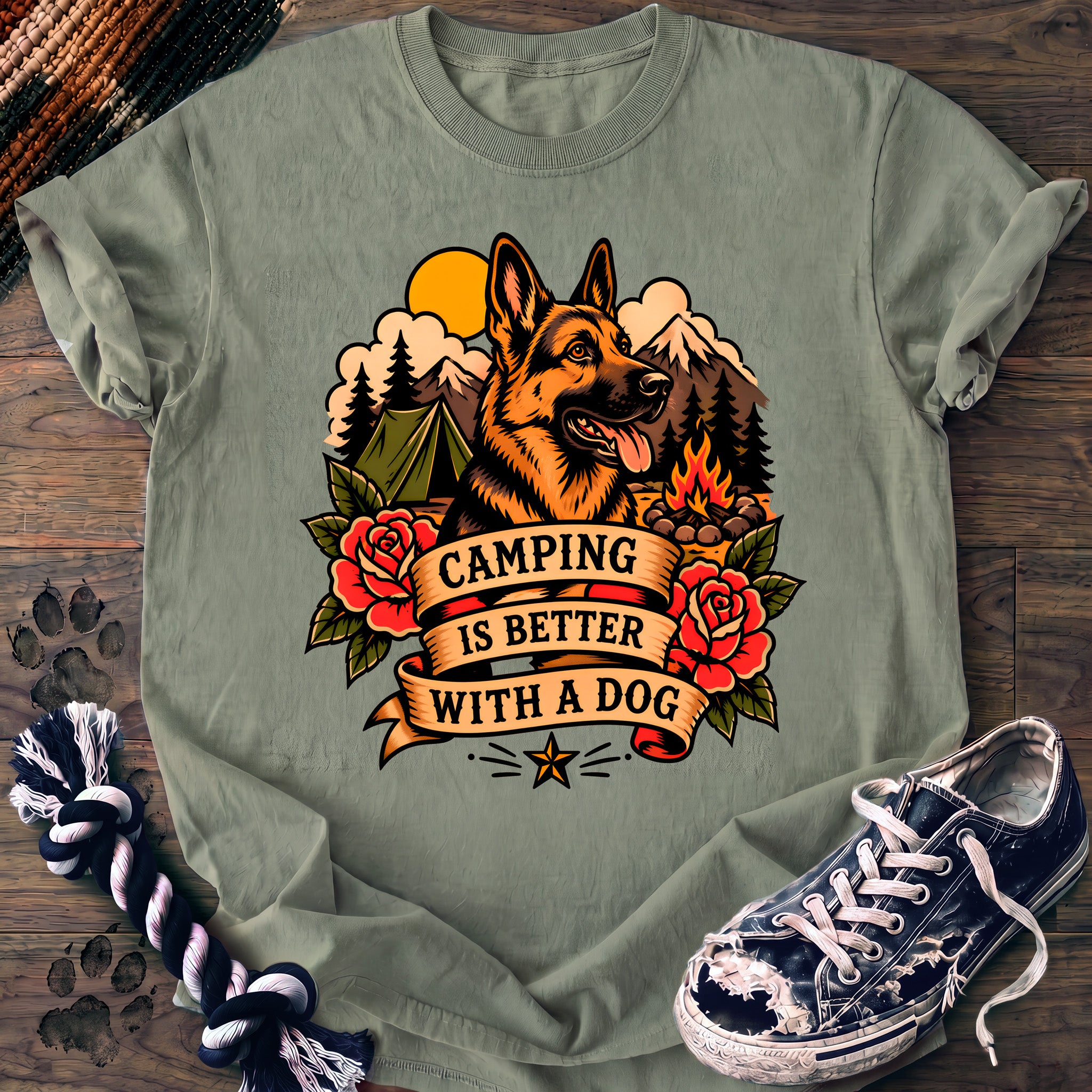 PAWSSION CLUB t-shirt in Bay color - SKU PC-0169