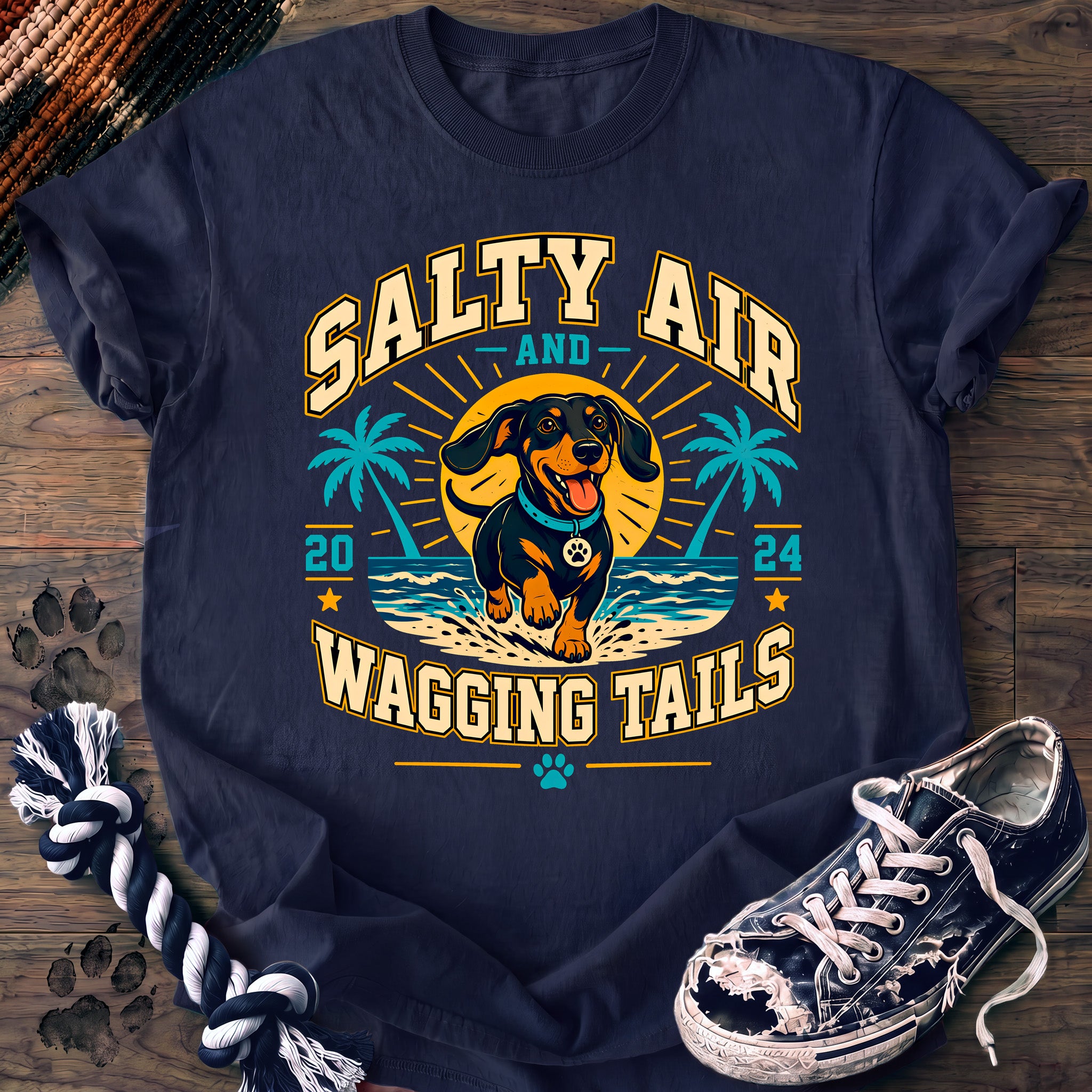 PAWSSION CLUB t-shirt in Navy color - SKU PC-0171