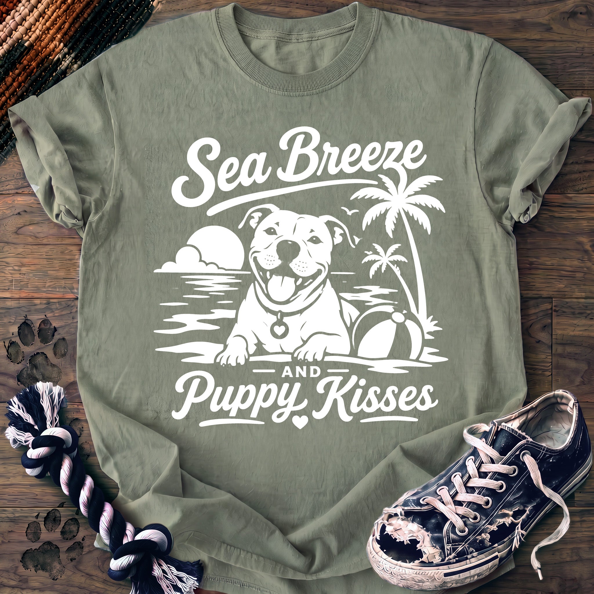 PAWSSION CLUB t-shirt in Bay color - SKU PC-0174