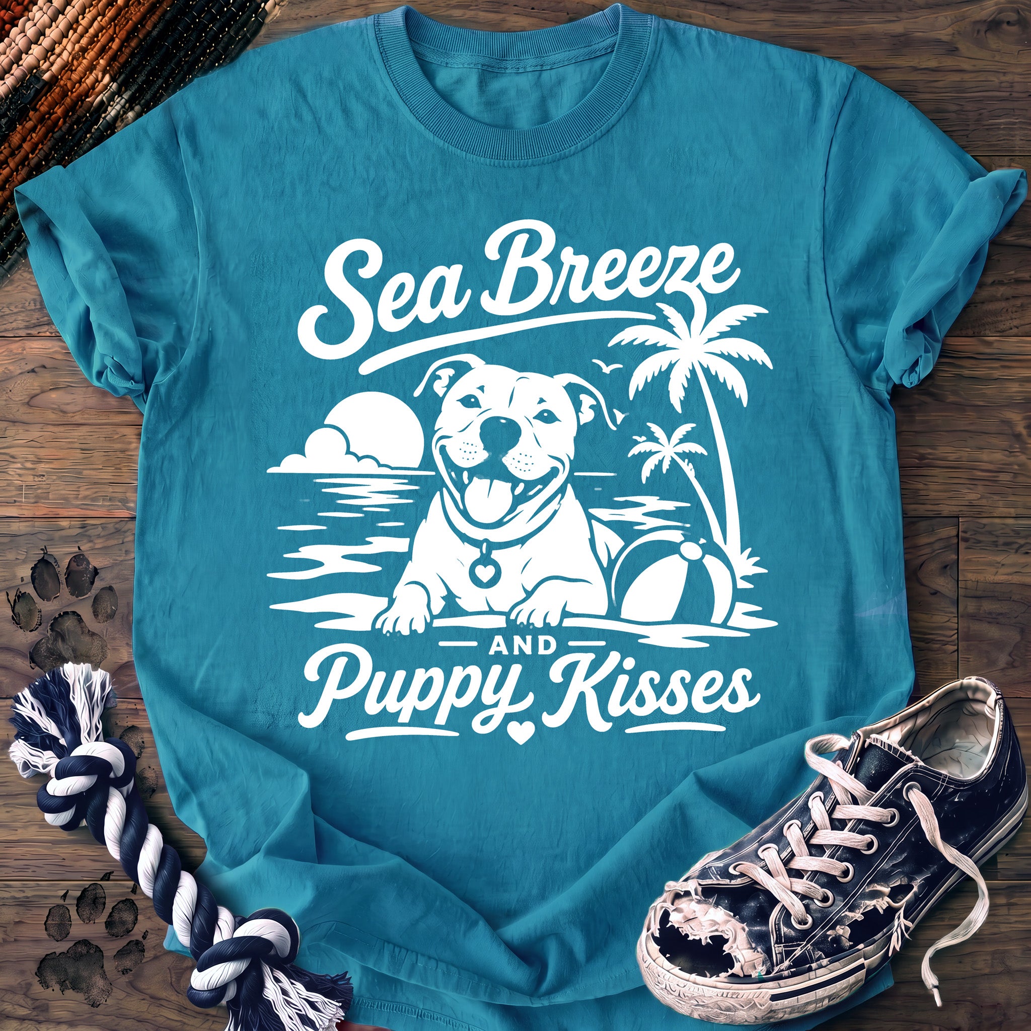 PAWSSION CLUB t-shirt in Sapphire color - SKU PC-0174