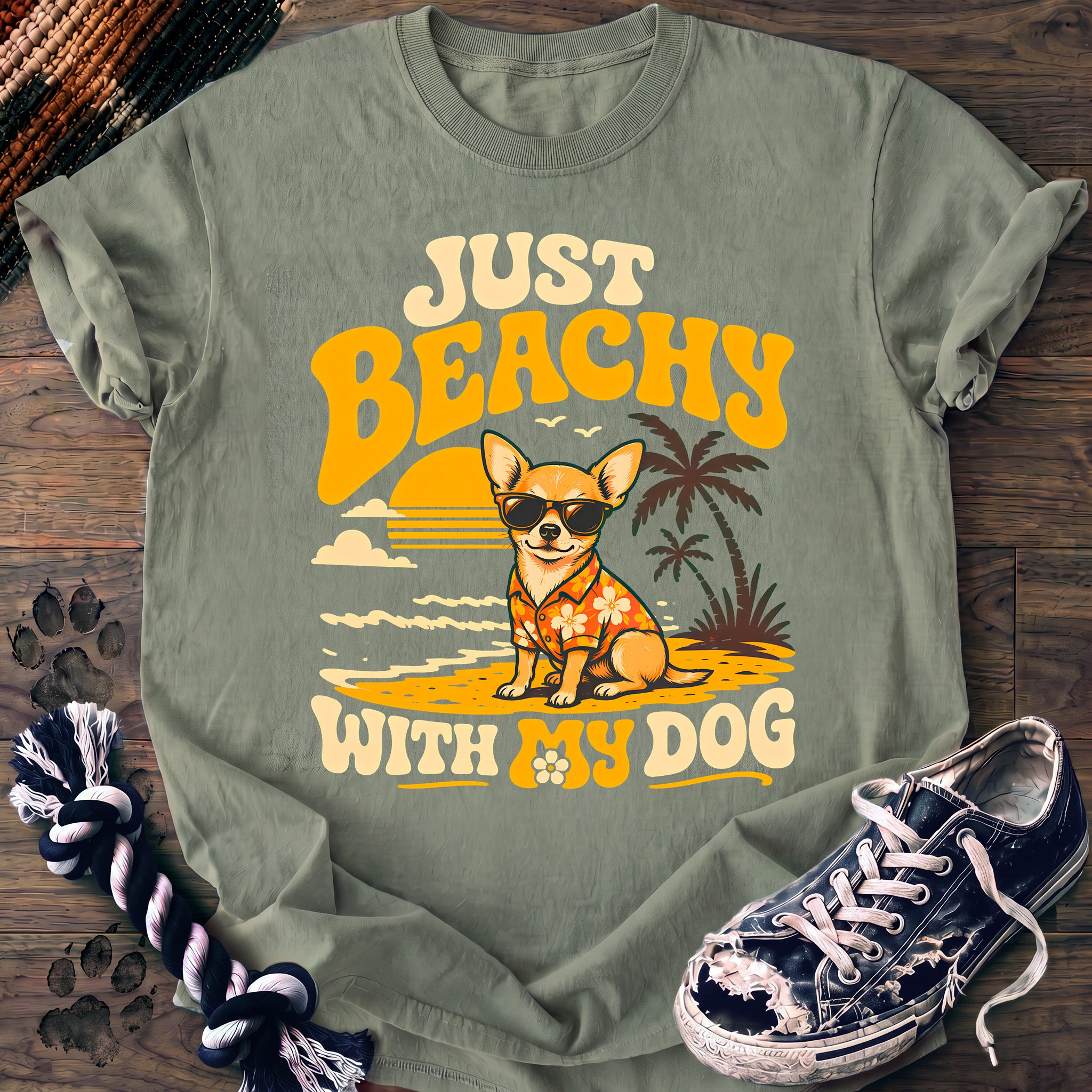 PAWSSION CLUB t-shirt in Bay color - SKU PC-0175