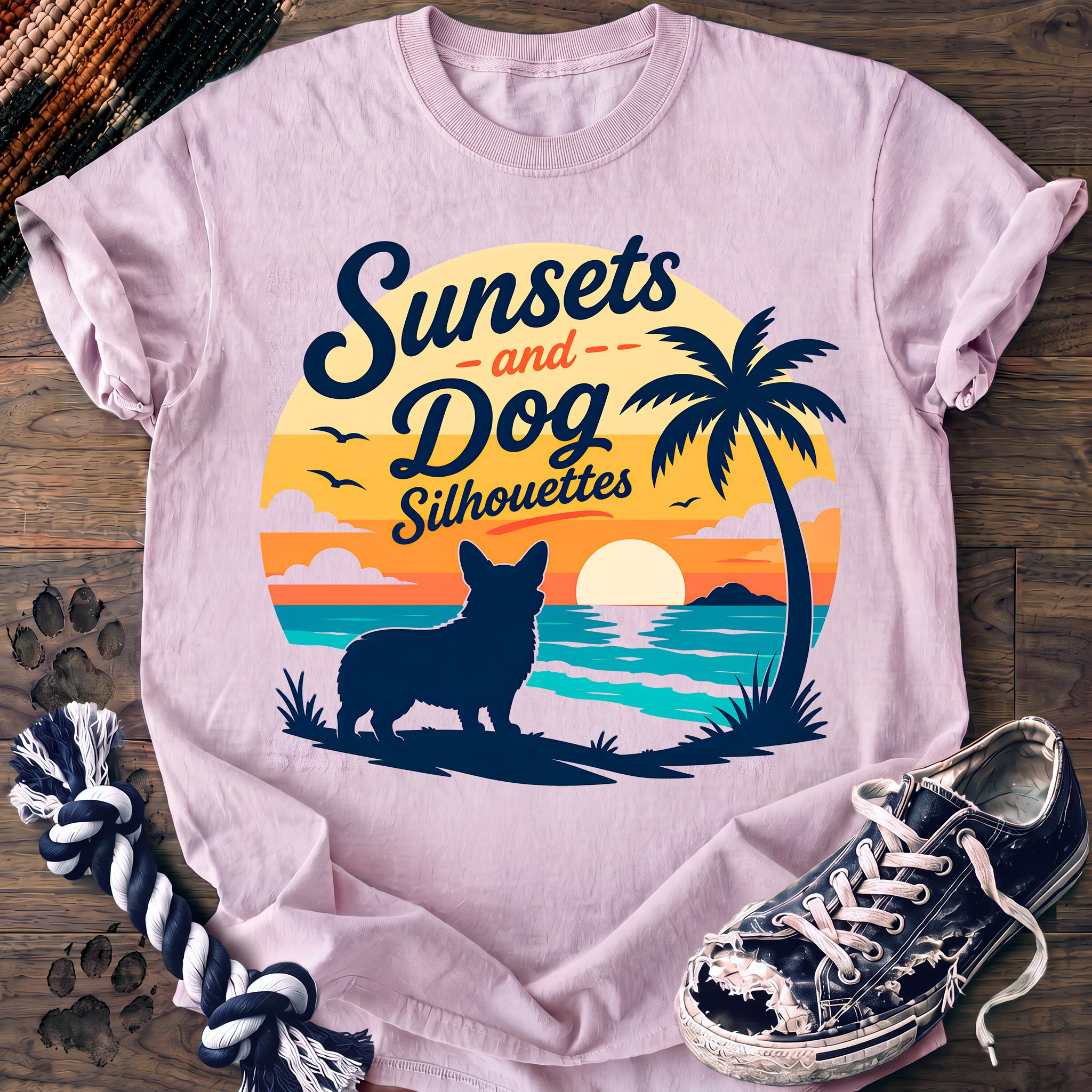 PAWSSION CLUB t-shirt in Blossom color - SKU PC-0179