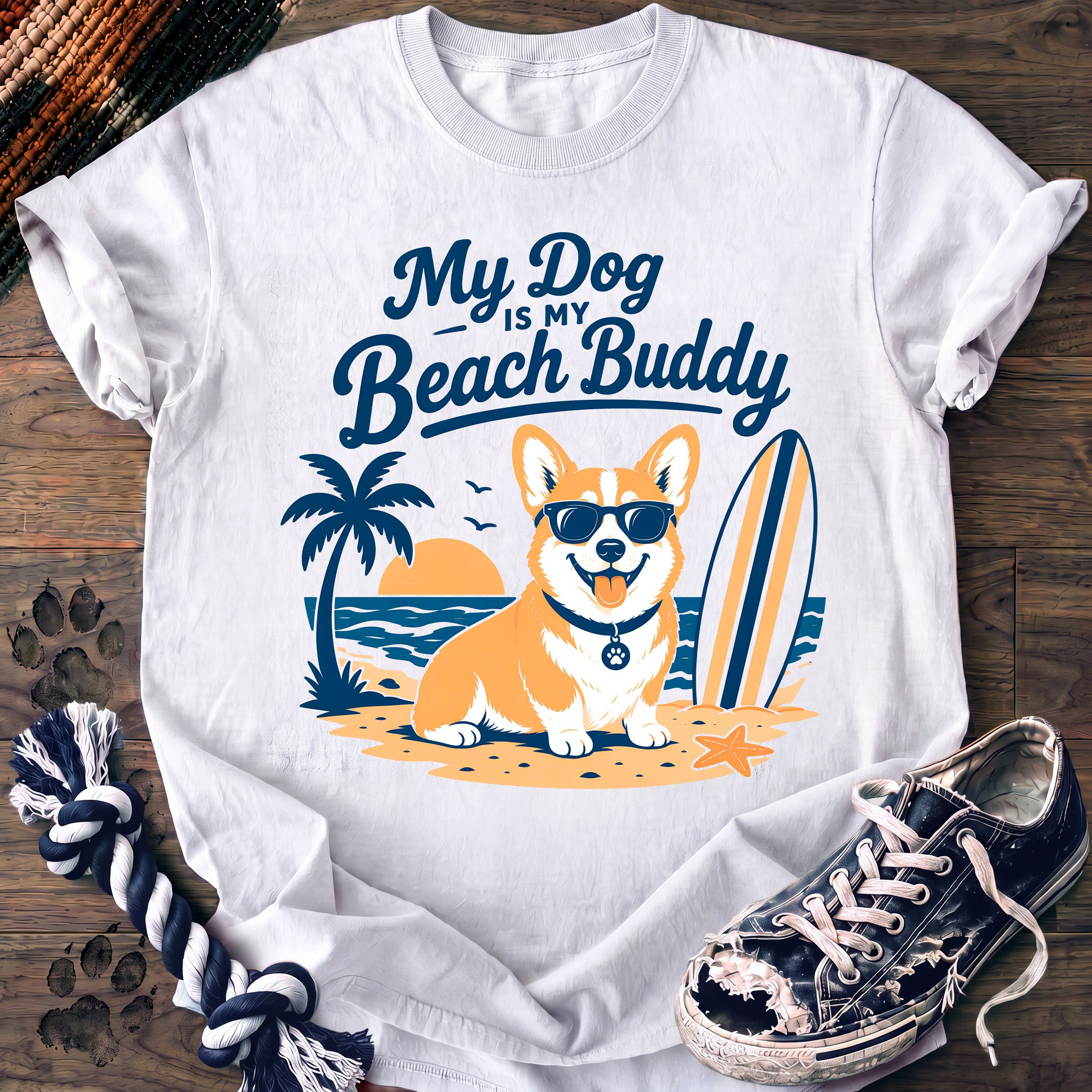 PAWSSION CLUB t-shirt in White color - SKU PC-0181