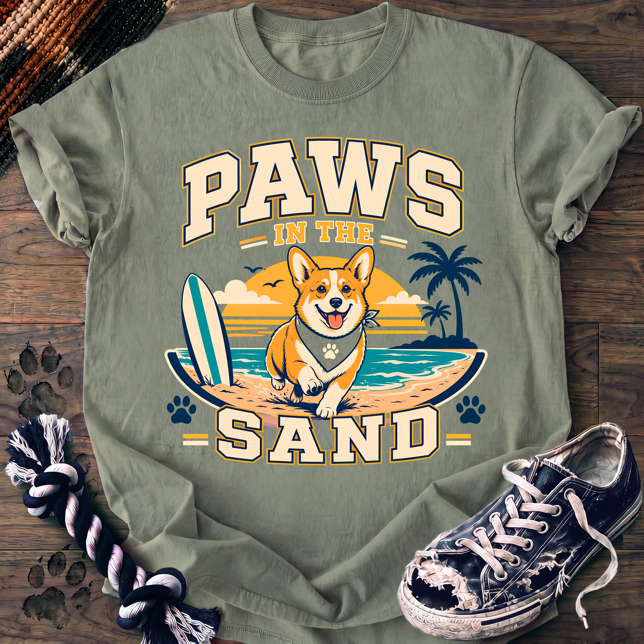 PAWSSION CLUB t-shirt in Bay color - SKU PC-0185