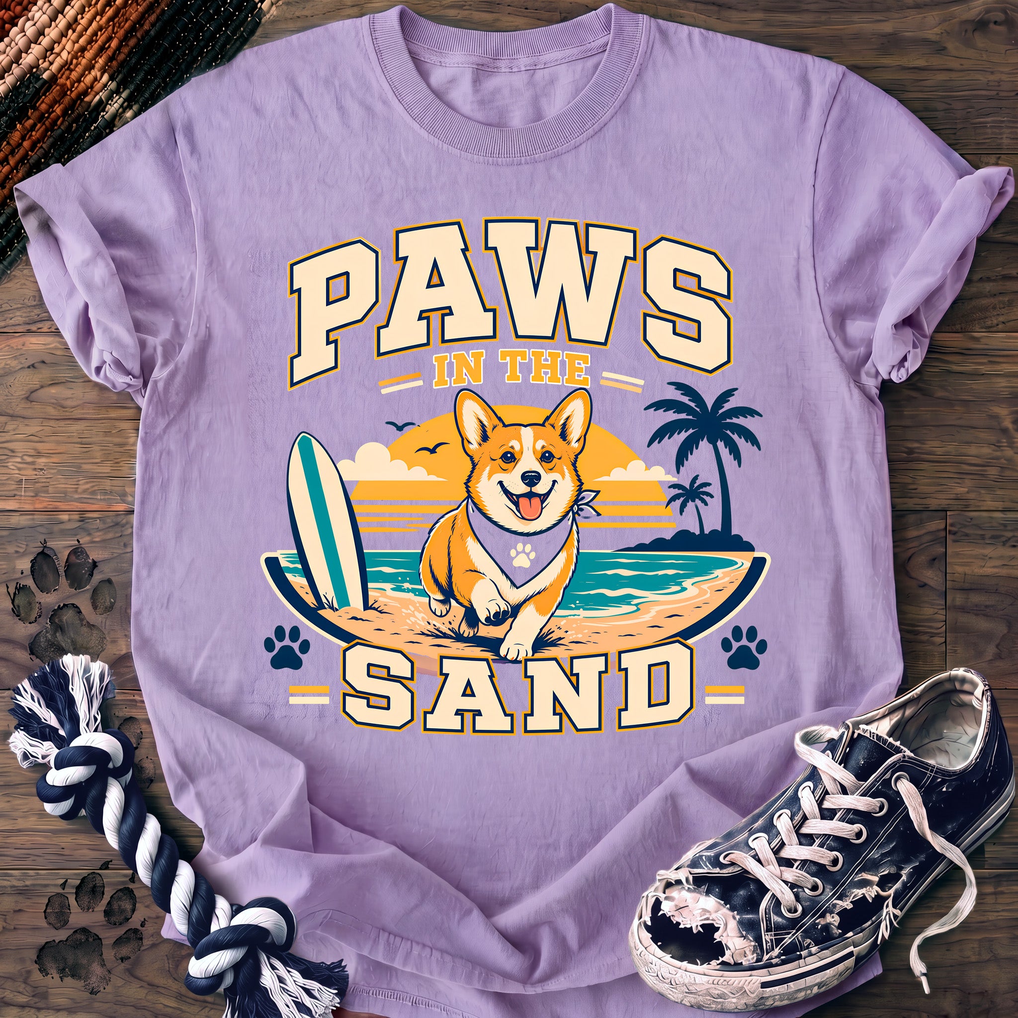 PAWSSION CLUB t-shirt in Orchid color - SKU PC-0185