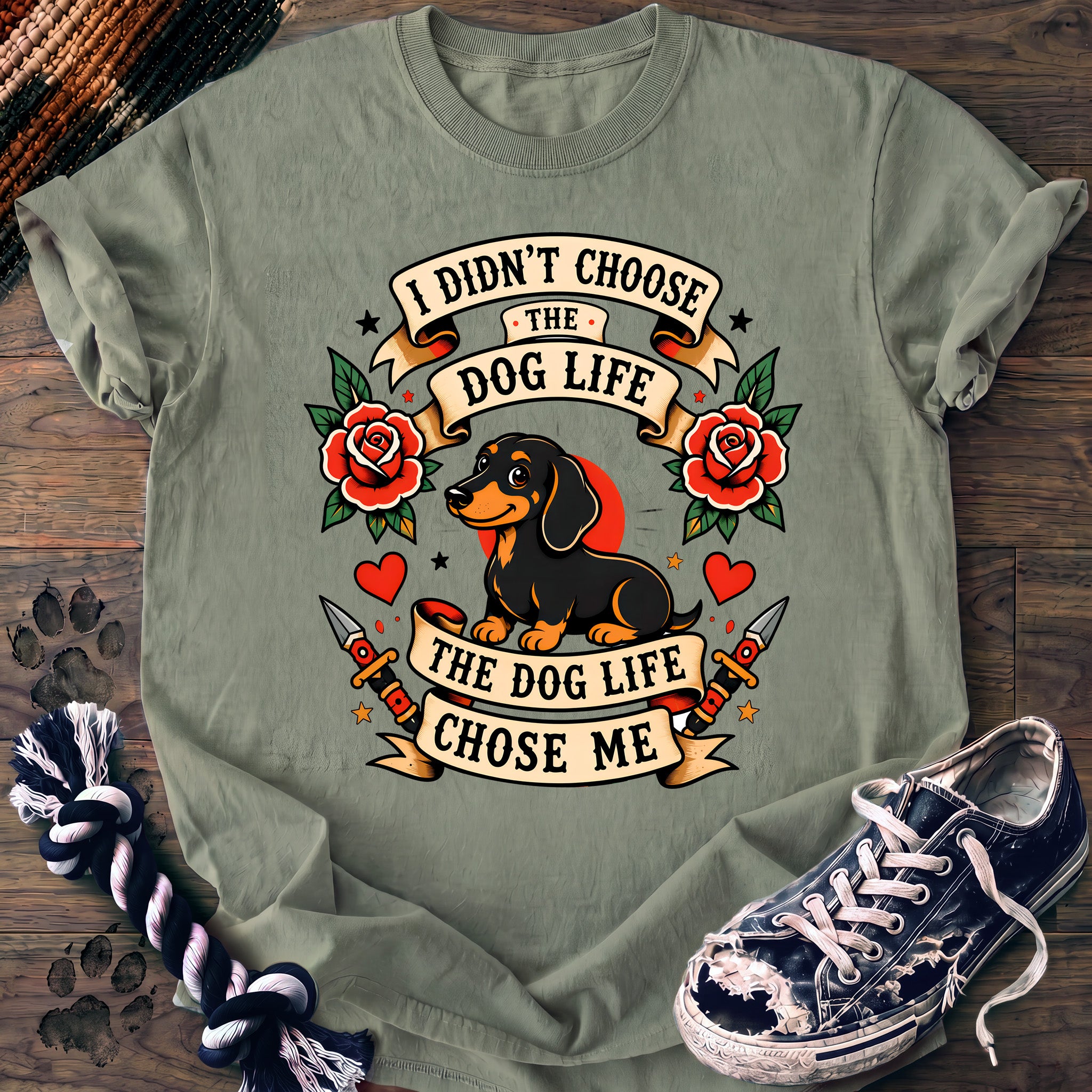 PAWSSION CLUB t-shirt in Bay color - SKU PC-0187