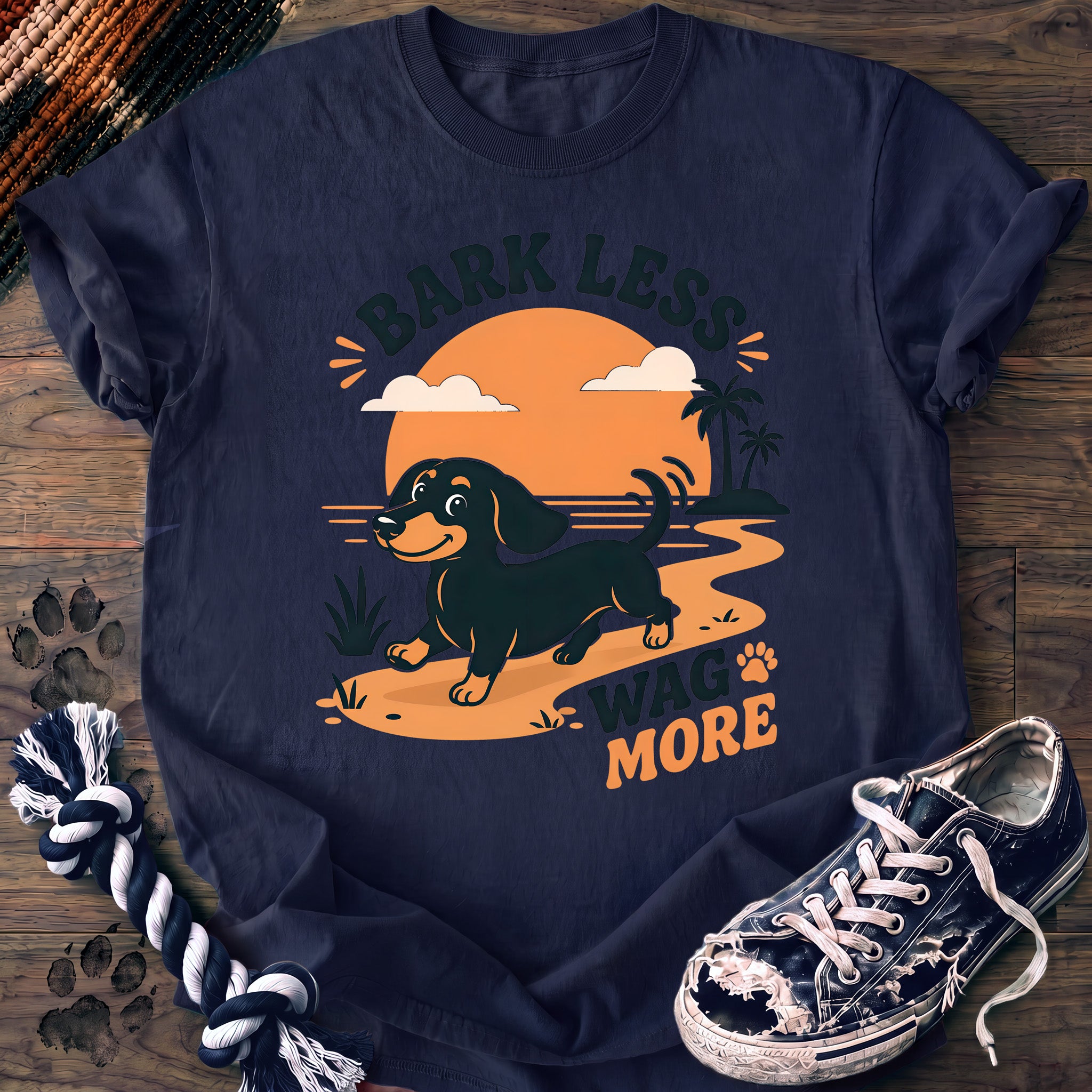 PAWSSION CLUB t-shirt in Navy color - SKU PC-0188
