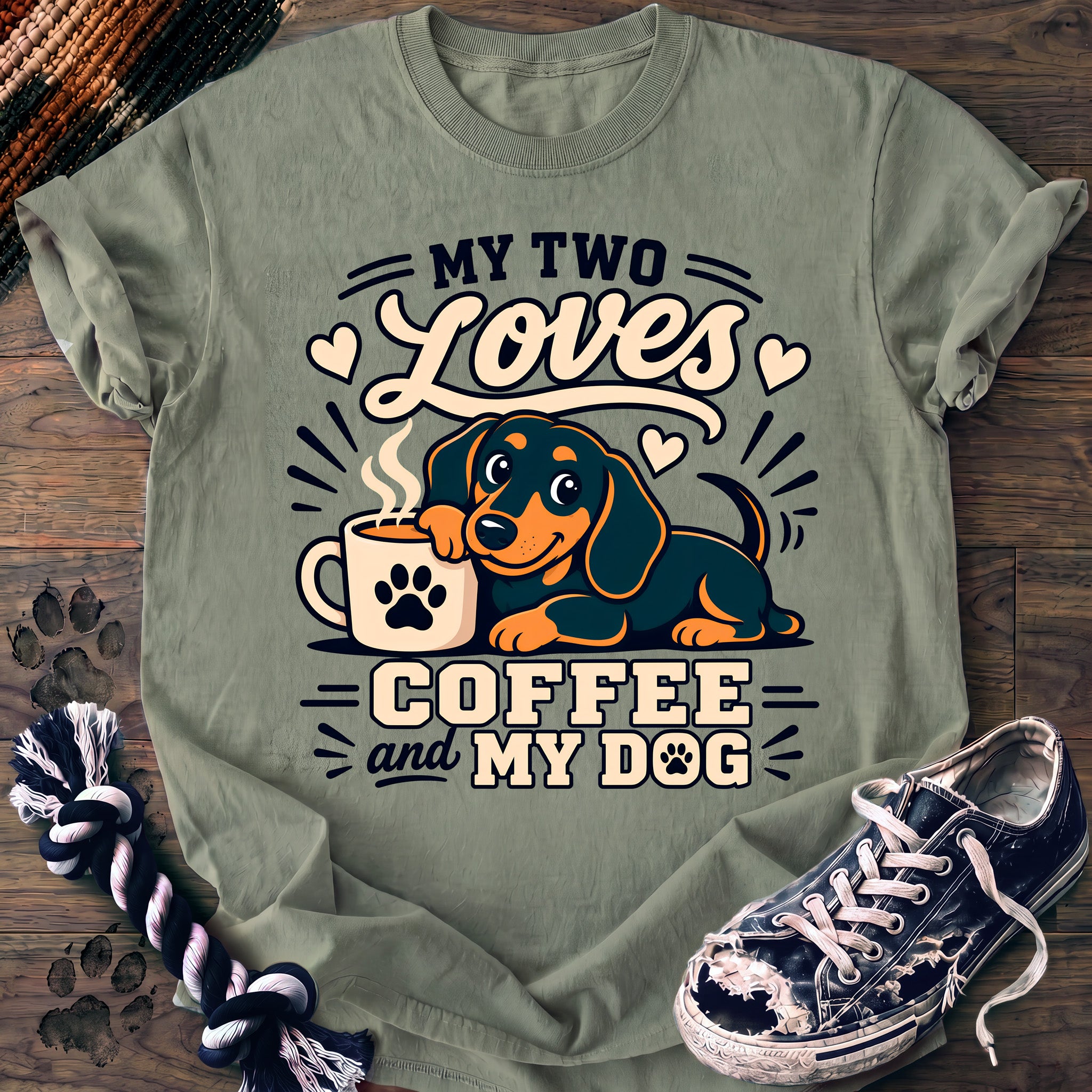 PAWSSION CLUB t-shirt in Bay color - SKU PC-0189