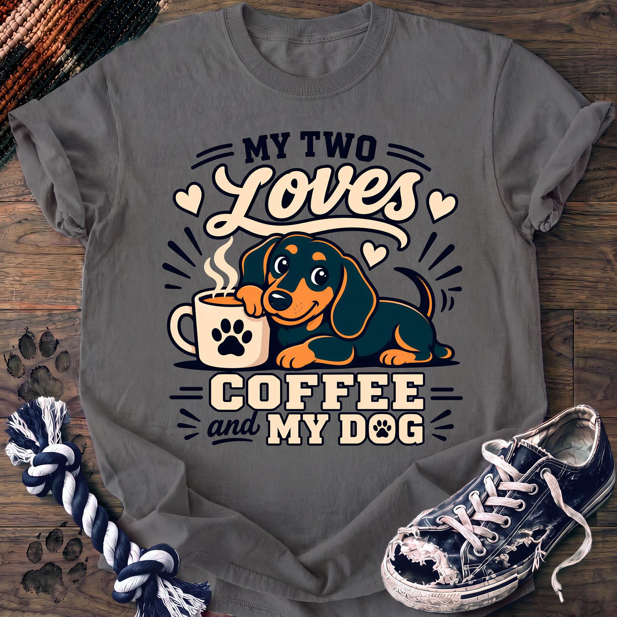 PAWSSION CLUB t-shirt in Grey color - SKU PC-0189
