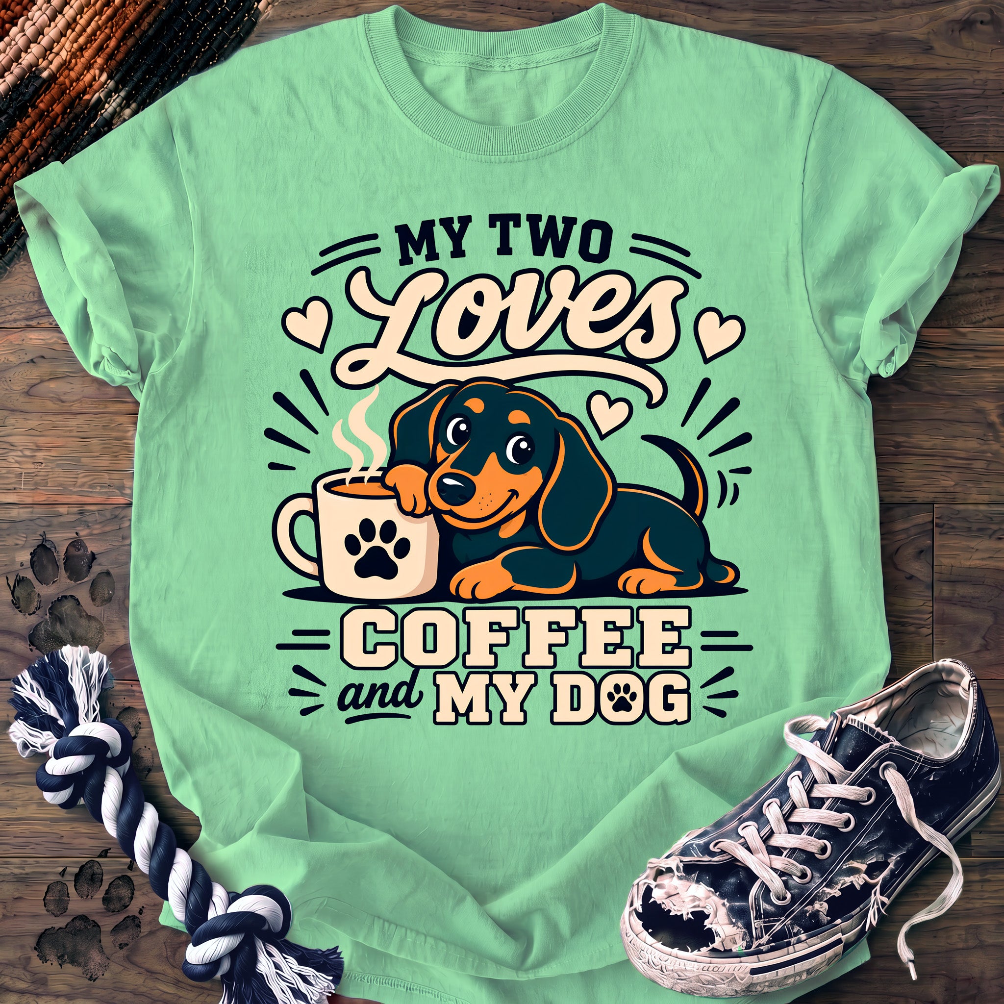 PAWSSION CLUB t-shirt in IslandReef color - SKU PC-0189