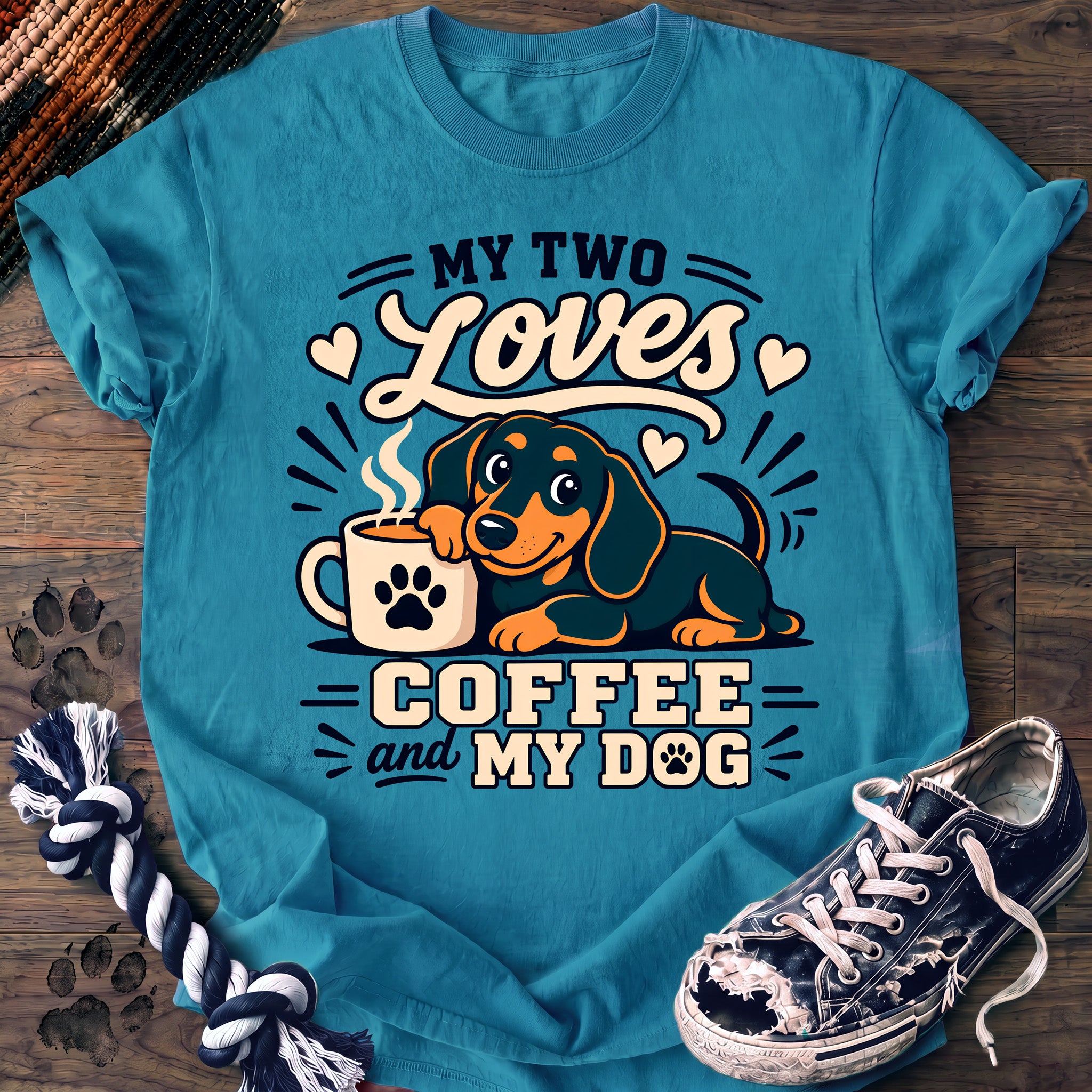 PAWSSION CLUB t-shirt in Sapphire color - SKU PC-0189