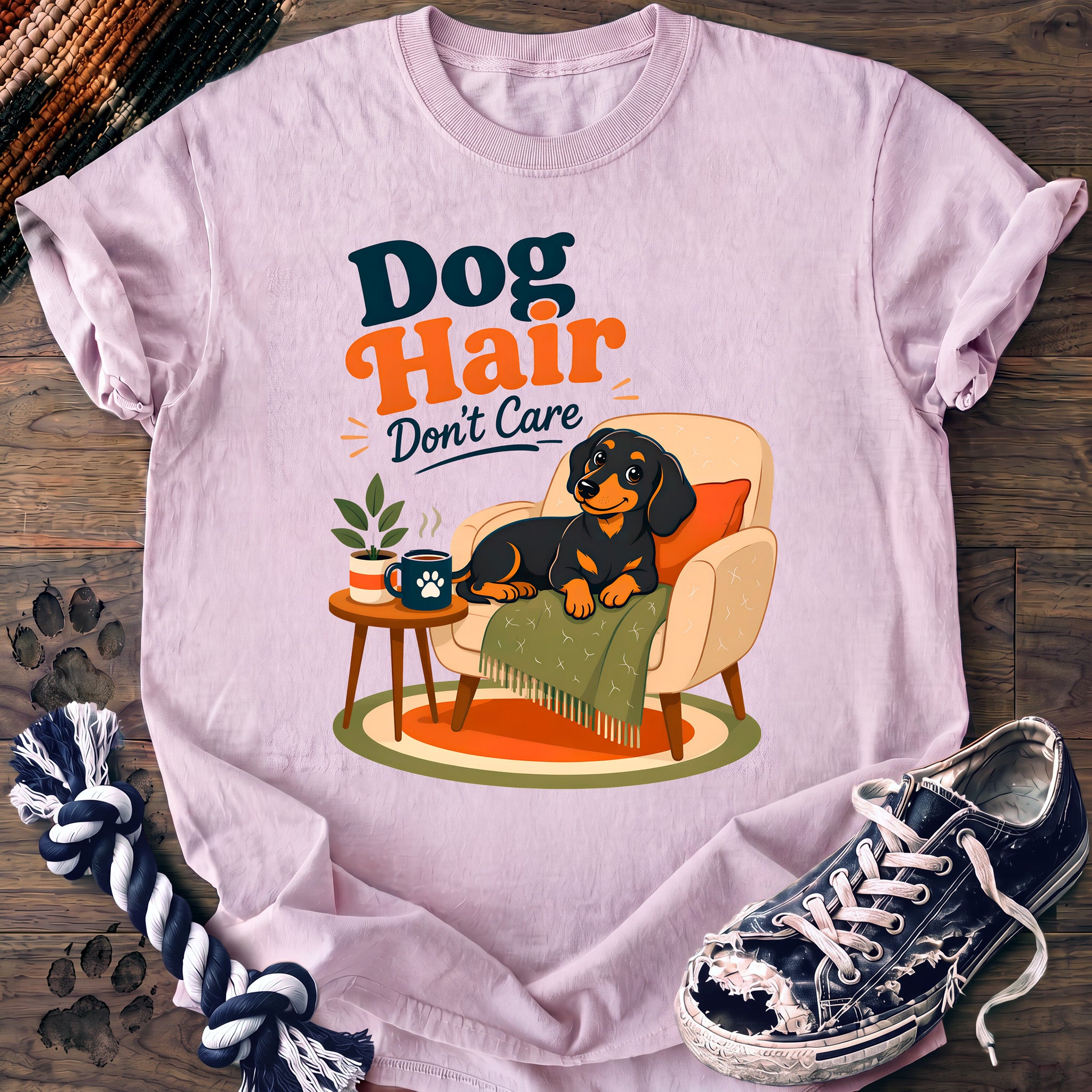 PAWSSION CLUB t-shirt in Blossom color - SKU PC-0191