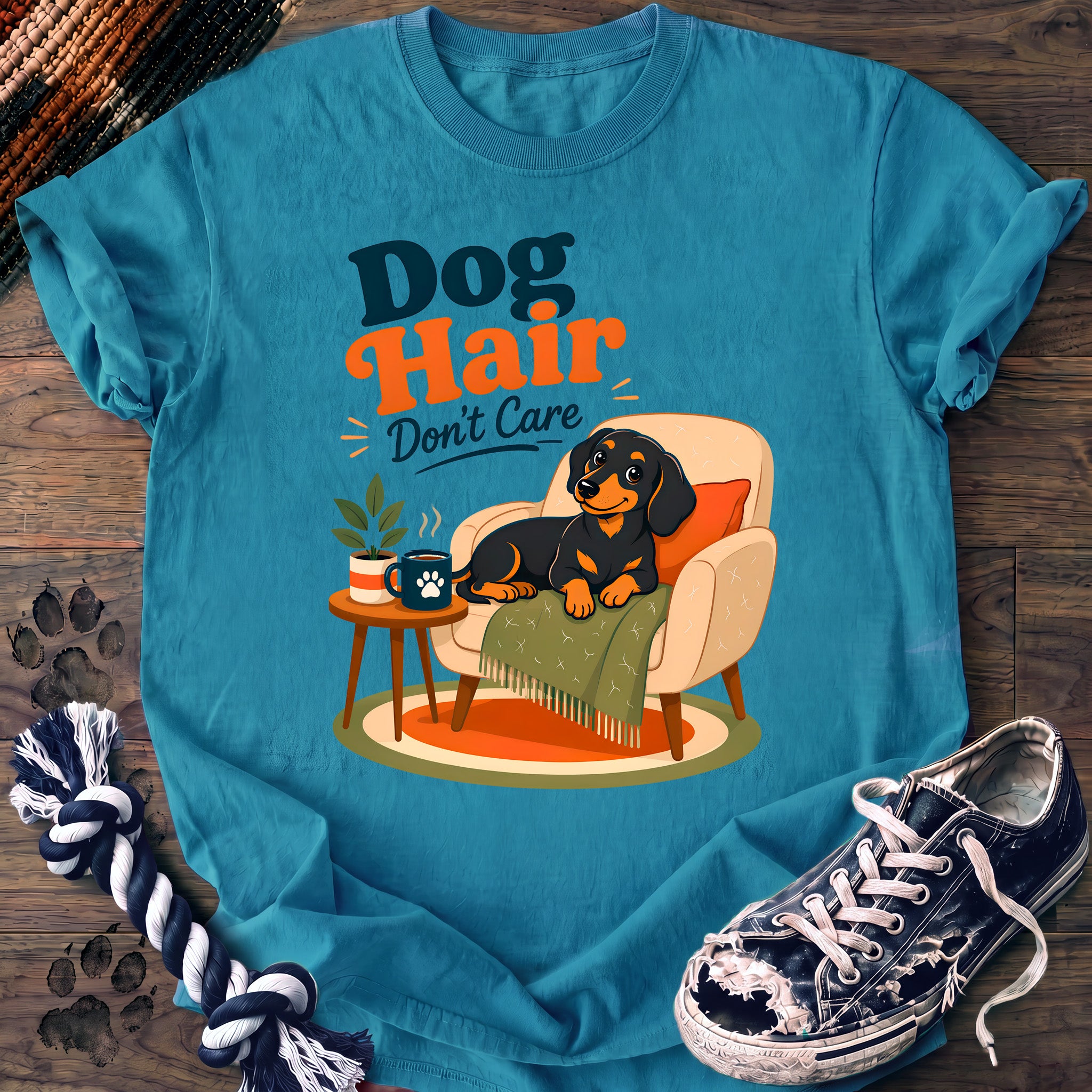 PAWSSION CLUB t-shirt in Sapphire color - SKU PC-0191