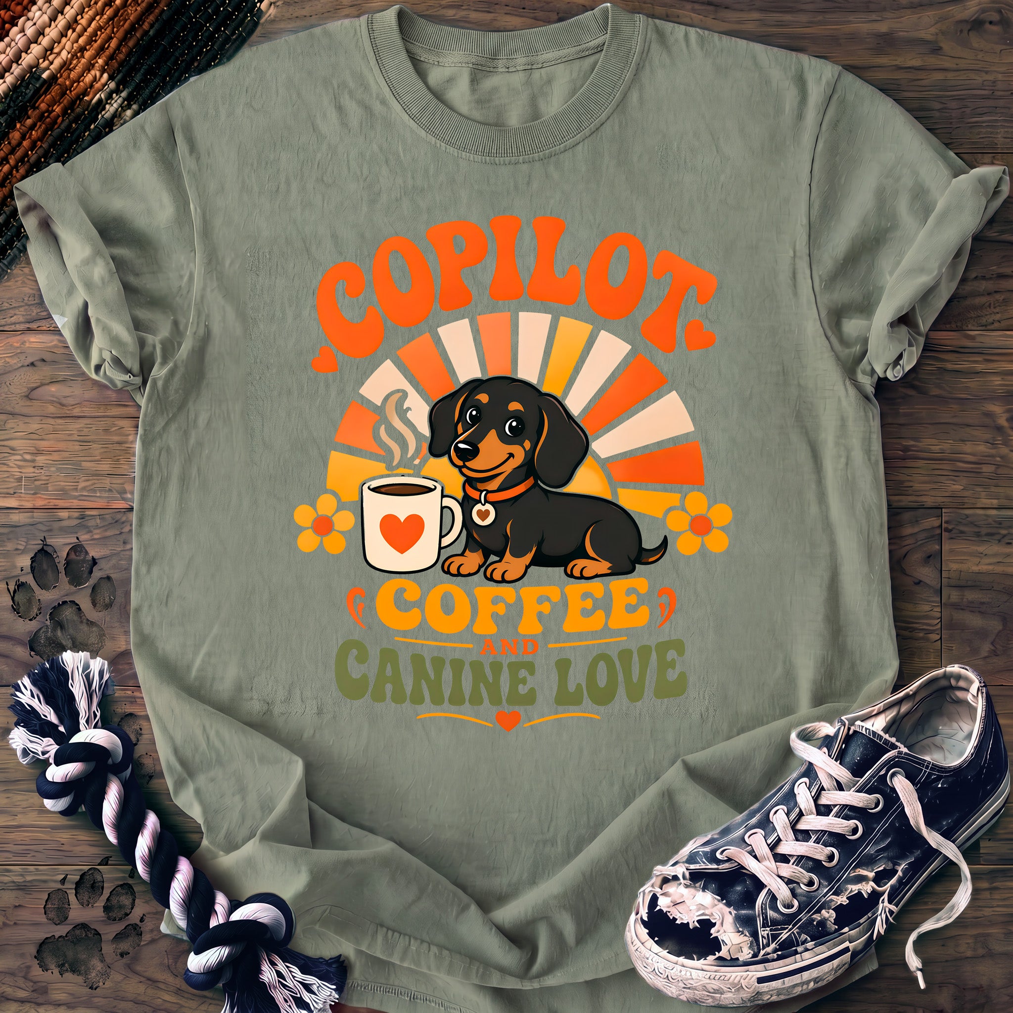 PAWSSION CLUB t-shirt in Bay color - SKU PC-0192