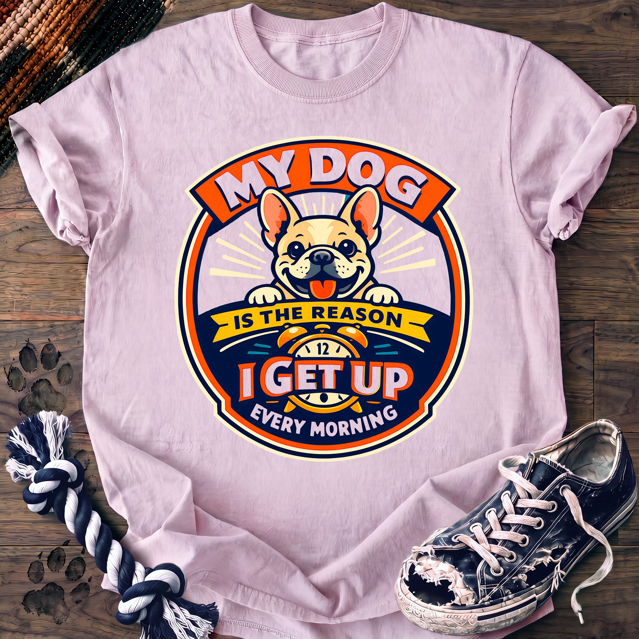 PAWSSION CLUB t-shirt in Blossom color - SKU PC-0193