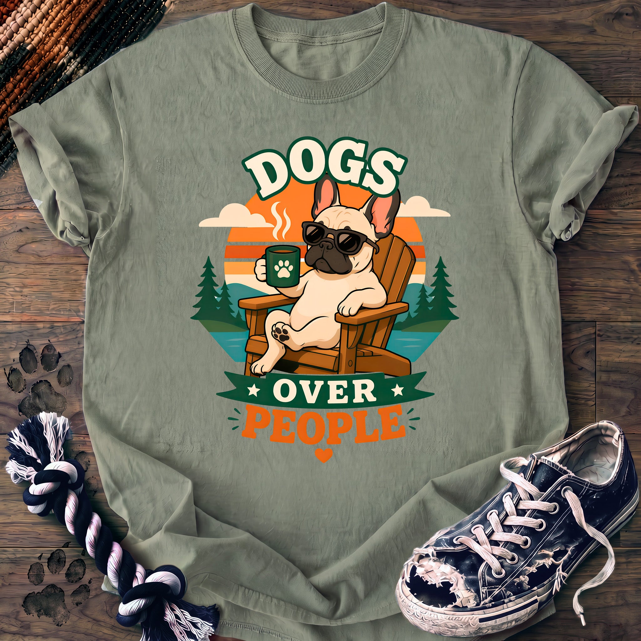 PAWSSION CLUB t-shirt in Bay color - SKU PC-0194
