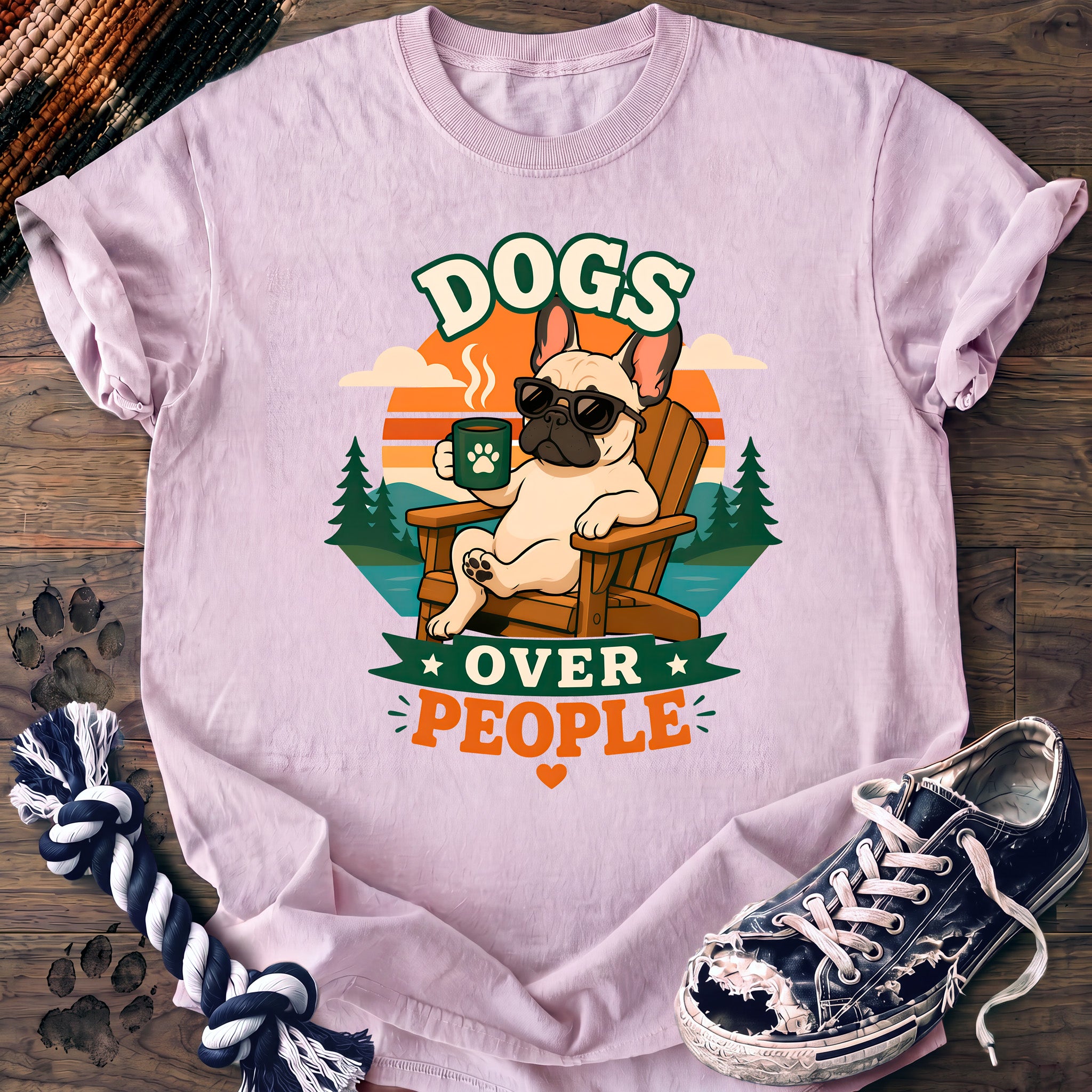 PAWSSION CLUB t-shirt in Blossom color - SKU PC-0194