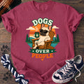 PAWSSION CLUB t-shirt in Crunchberry color - SKU PC-0194