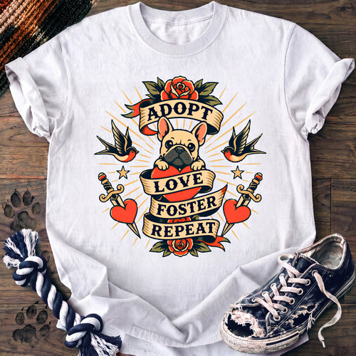 PAWSSION CLUB t-shirt in White color - SKU PC-0196