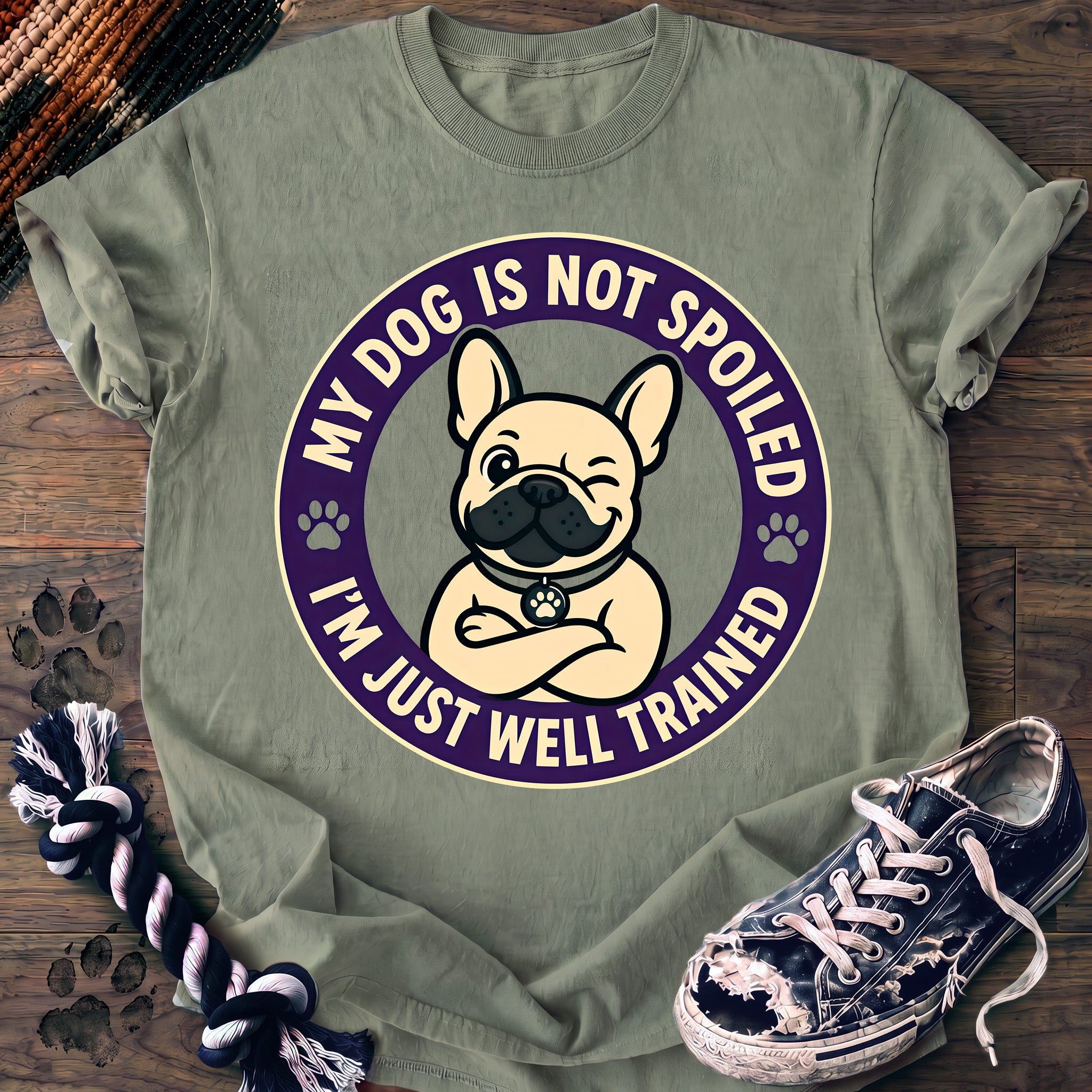 PAWSSION CLUB t-shirt in Bay color - SKU PC-0197