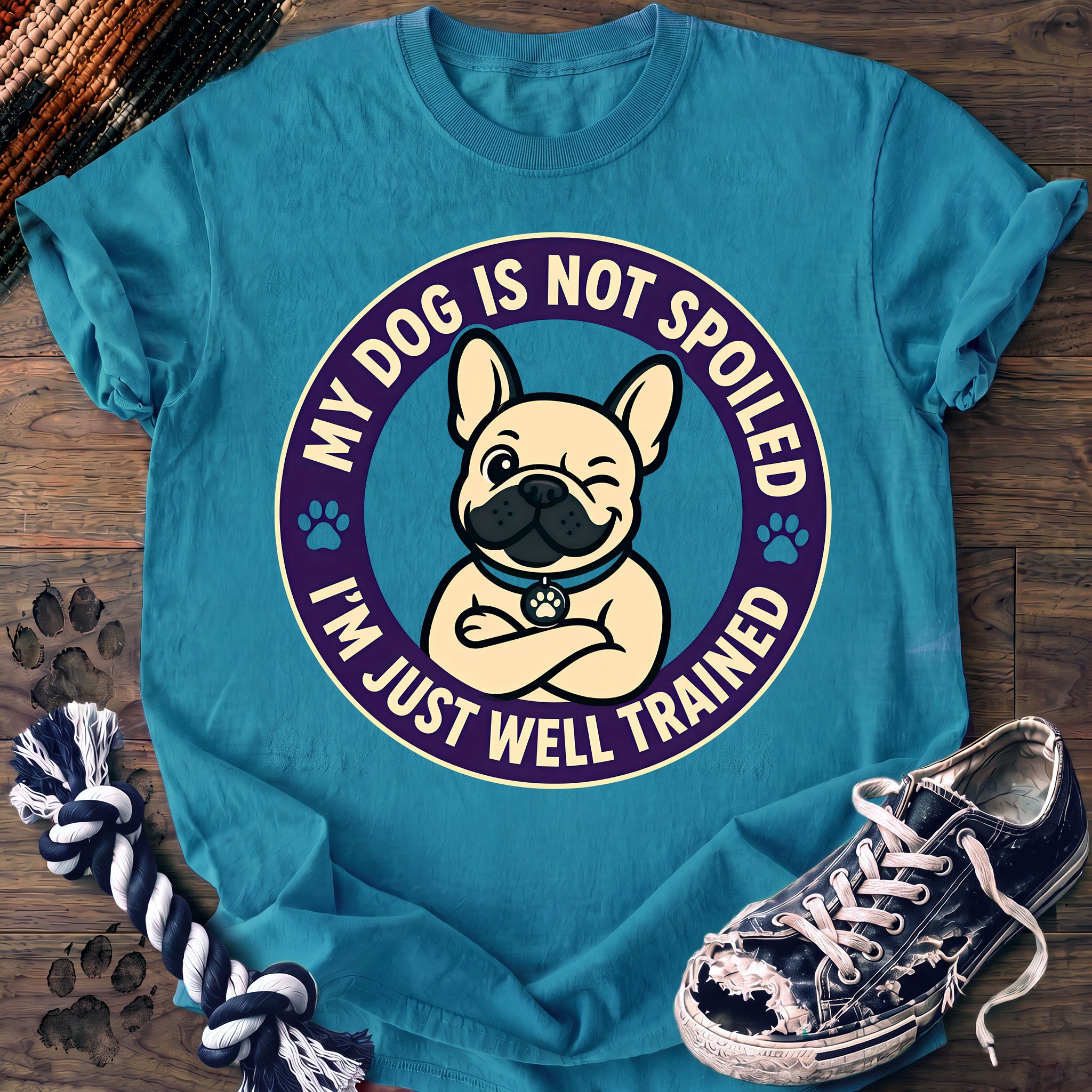 PAWSSION CLUB t-shirt in Sapphire color - SKU PC-0197