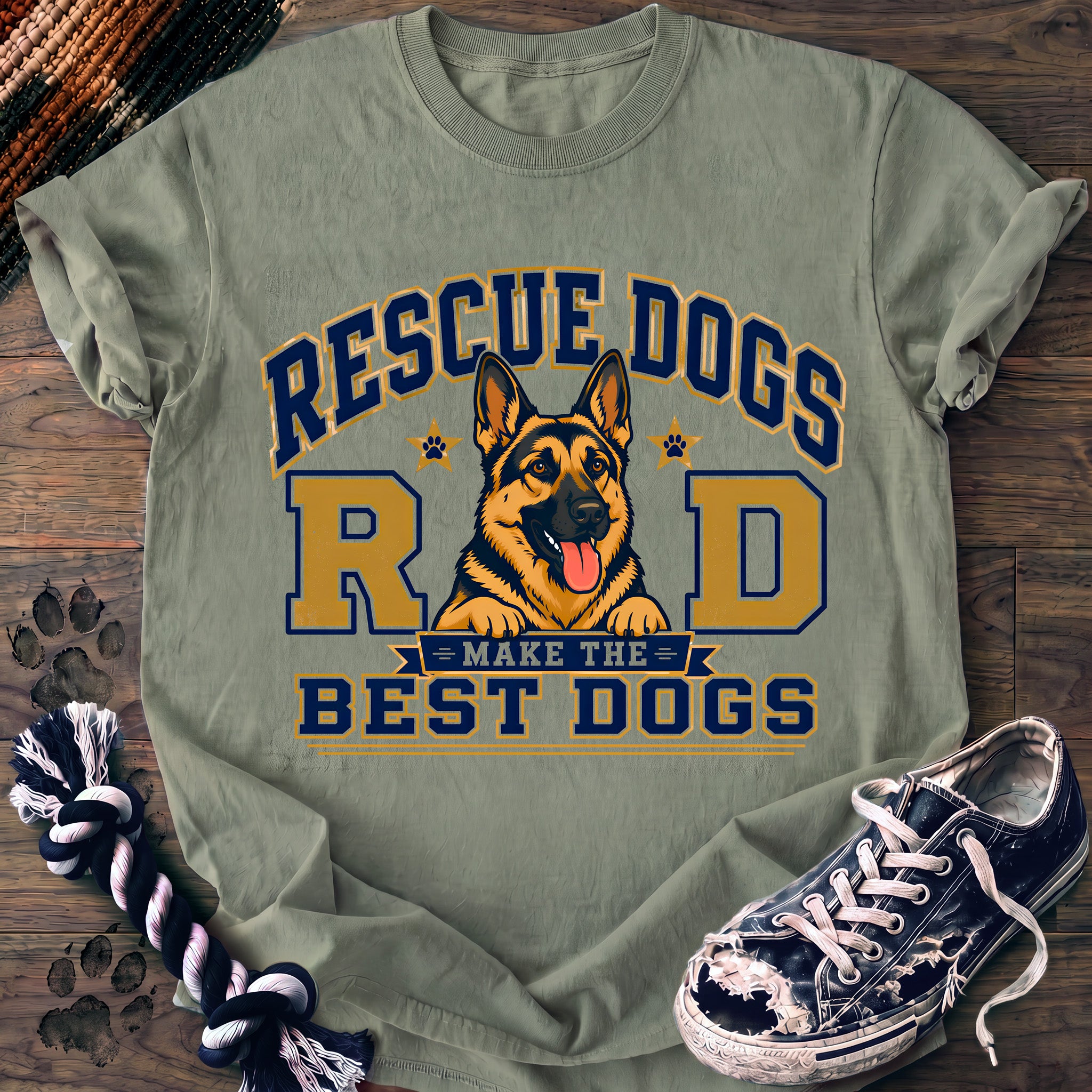 PAWSSION CLUB t-shirt in Bay color - SKU PC-0199