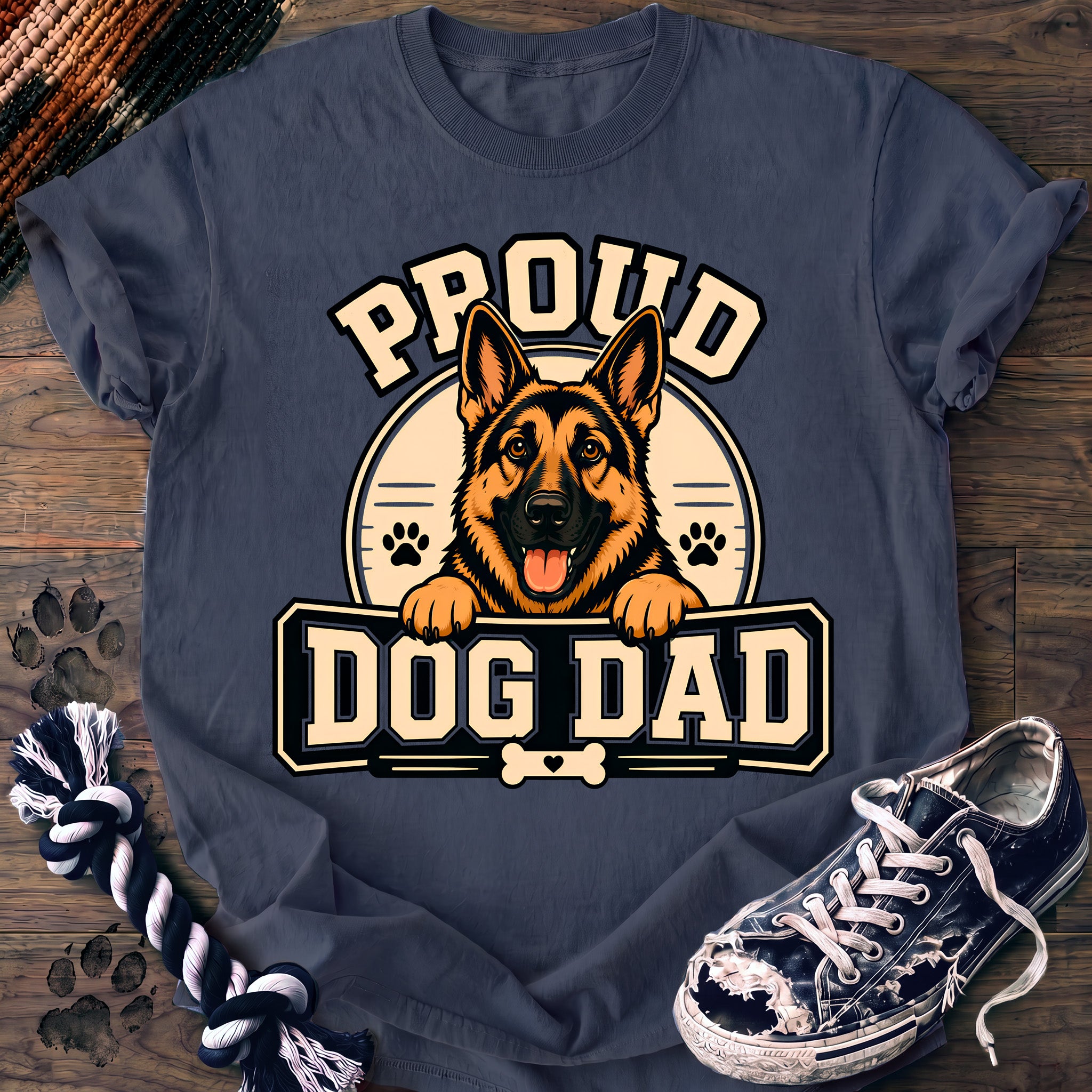 PAWSSION CLUB t-shirt in BlueJean color - SKU PC-0200