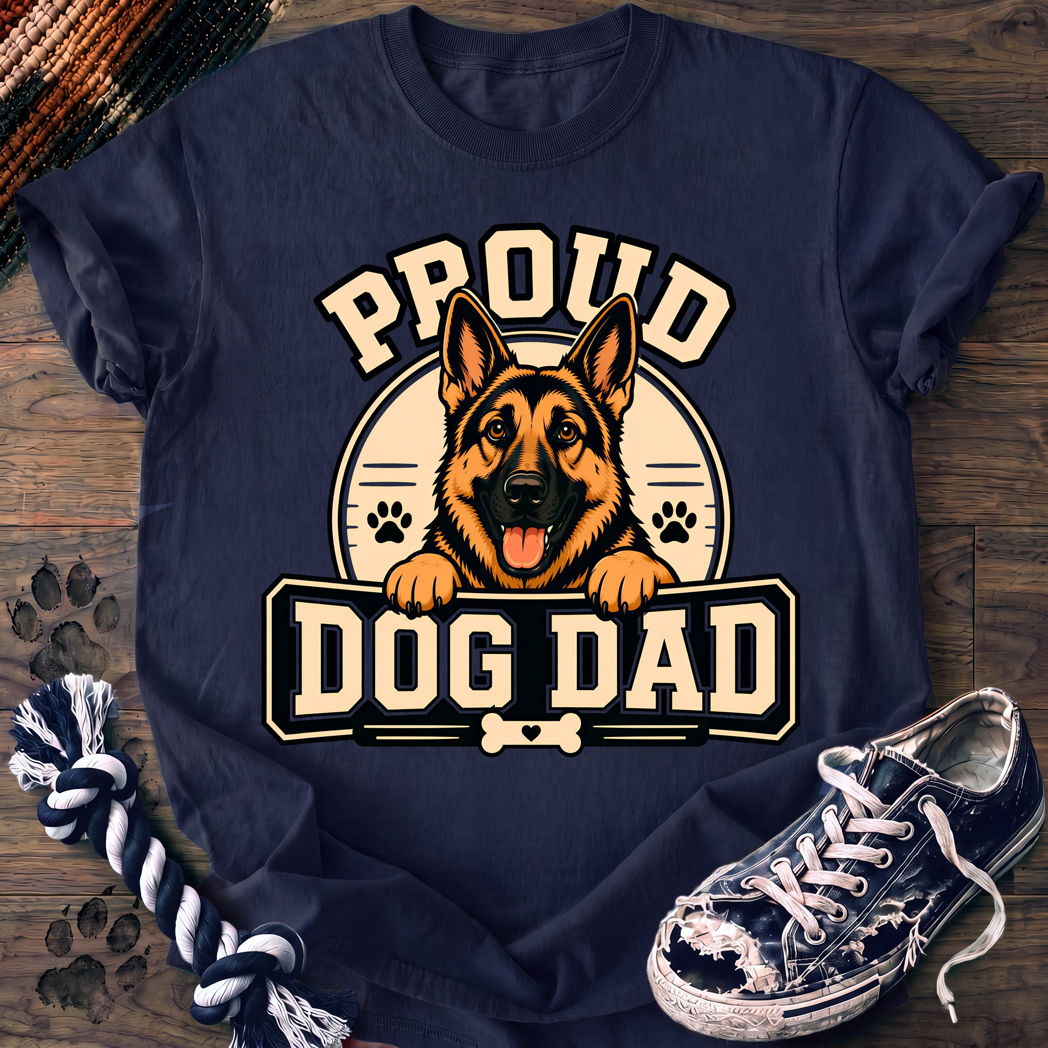 PAWSSION CLUB t-shirt in Navy color - SKU PC-0200