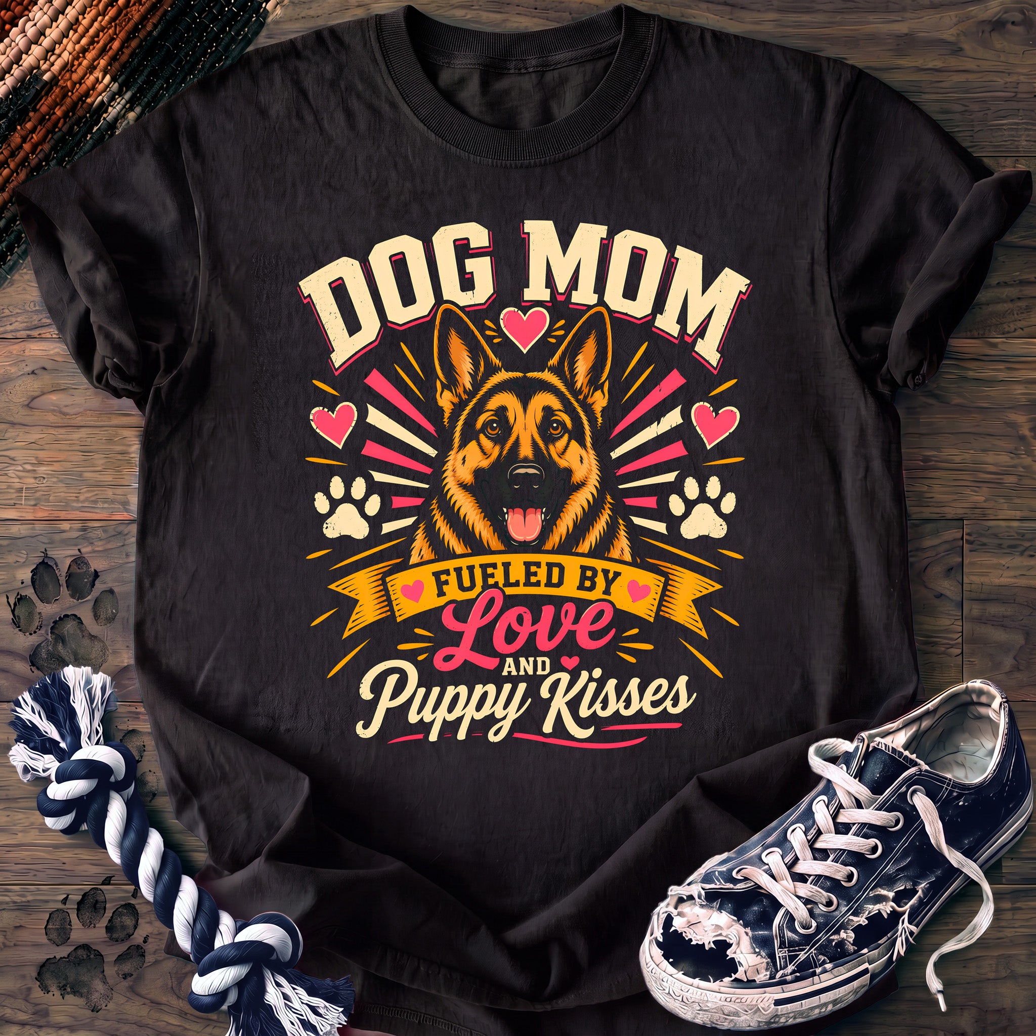 PAWSSION CLUB t-shirt in Black color - SKU PC-0201