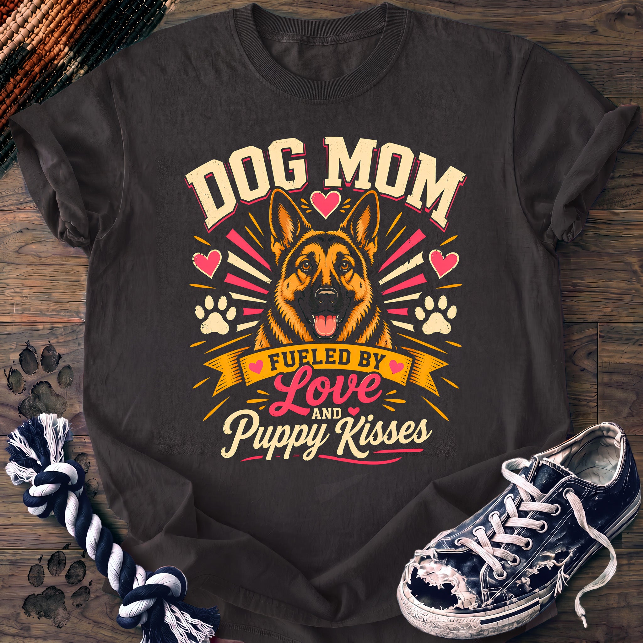 PAWSSION CLUB t-shirt in Graphite color - SKU PC-0201