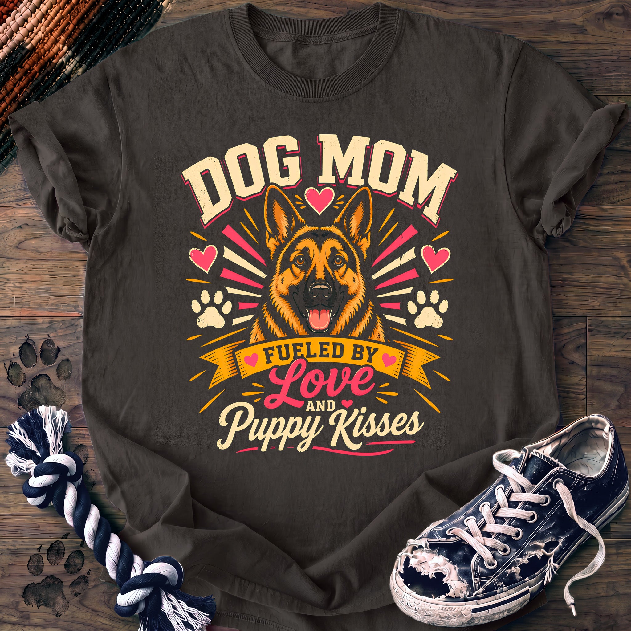 PAWSSION CLUB t-shirt in Pepper color - SKU PC-0201